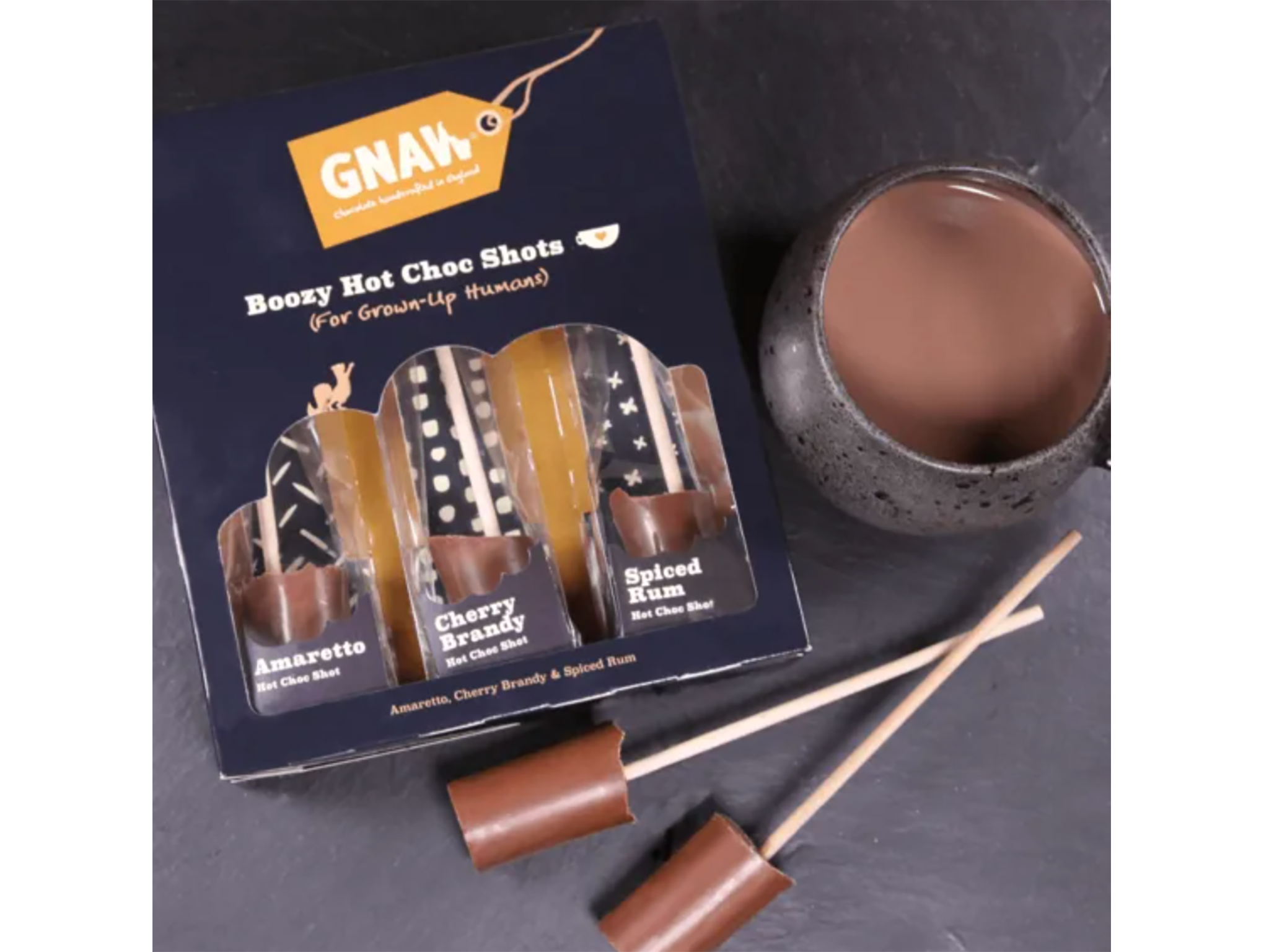 Gnaw boozy hot chocolate gift