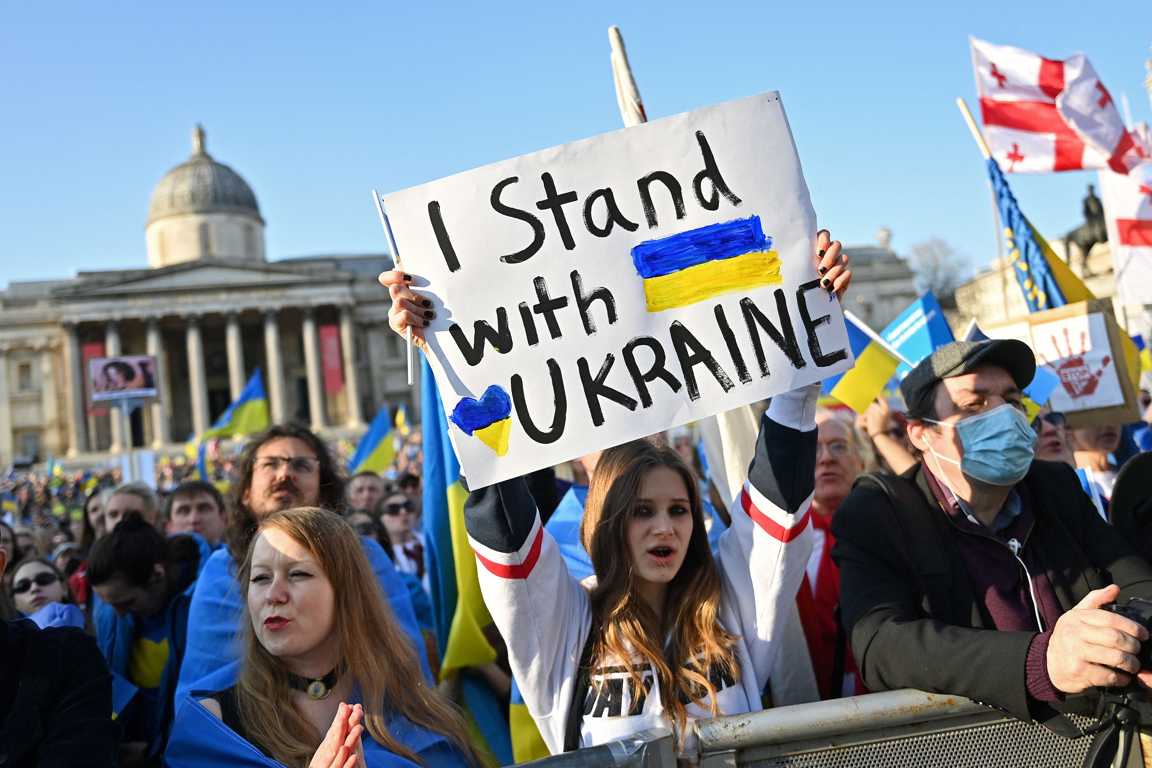 Britons have welcomed Ukranians into their homes as the war rages