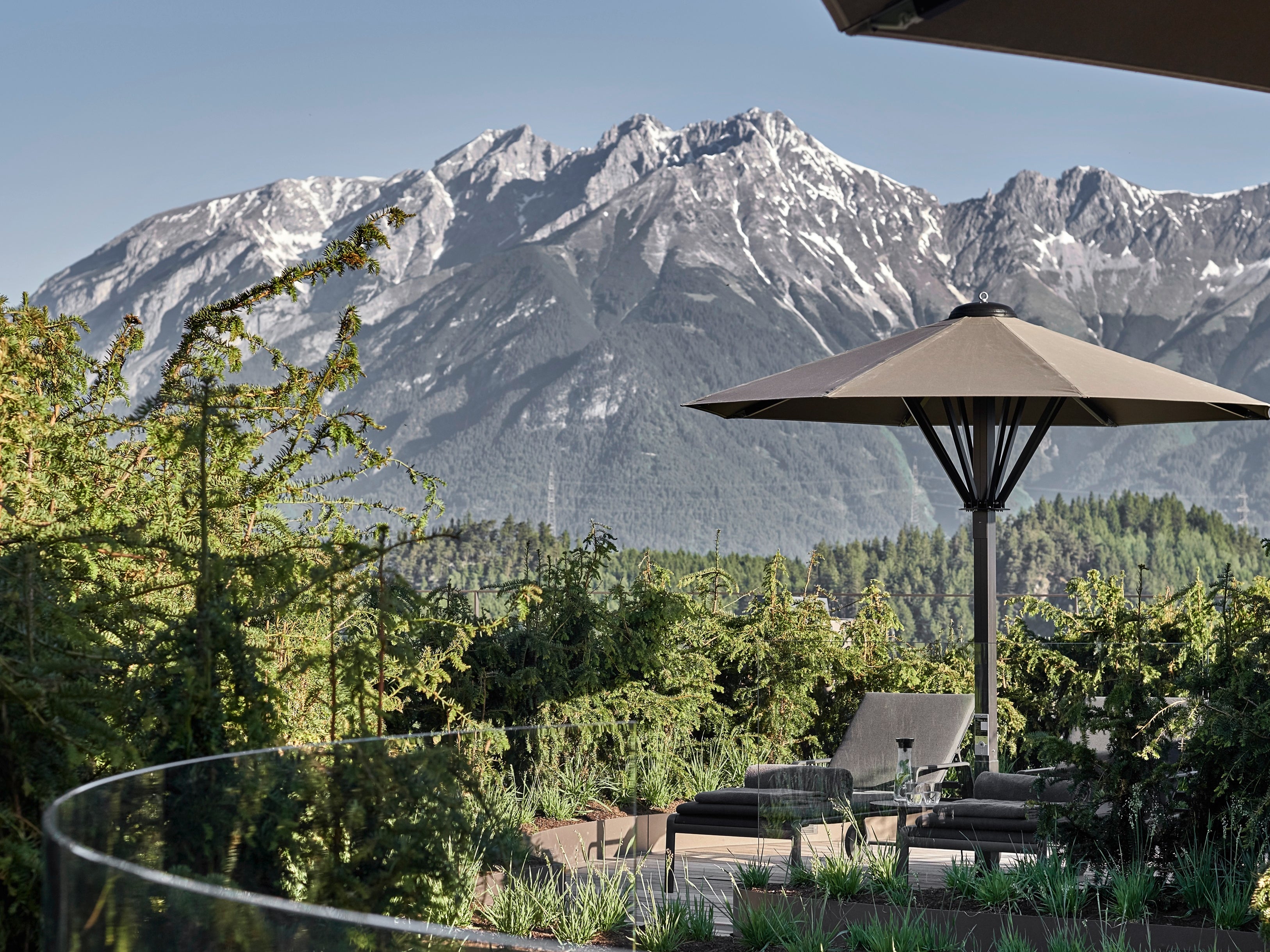 Lanserhof Lans medical spa is set in the Austrian Alps