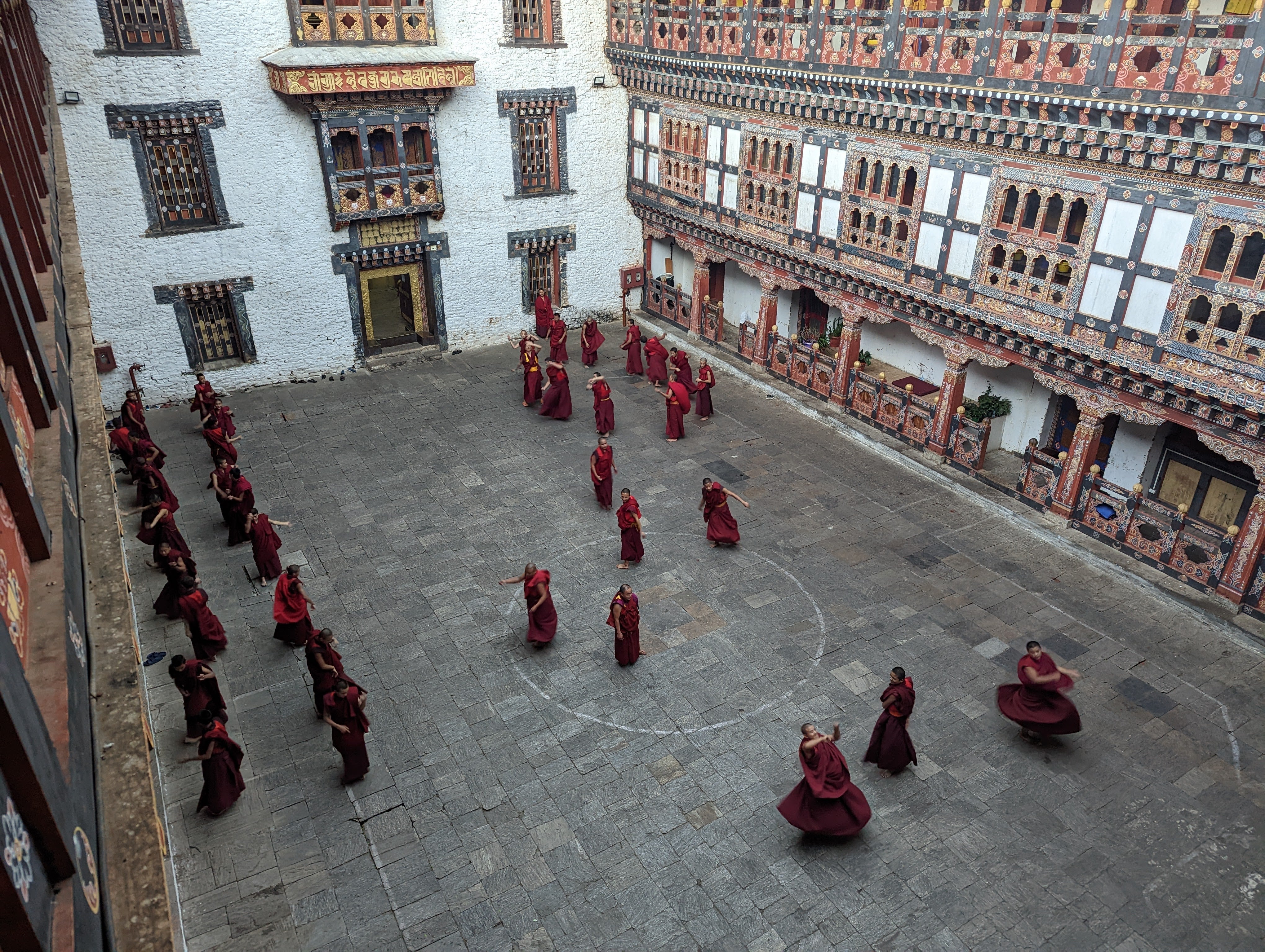 Dancing monks beckon at Gangtey Monastery