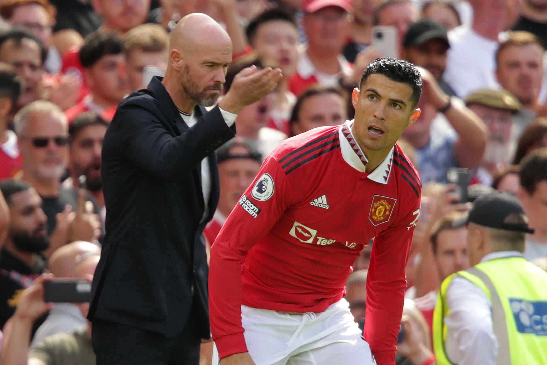 Cristiano Ronaldo’s departure has left Erik ten Hag with a striking vacancy to fill at Old Trafford