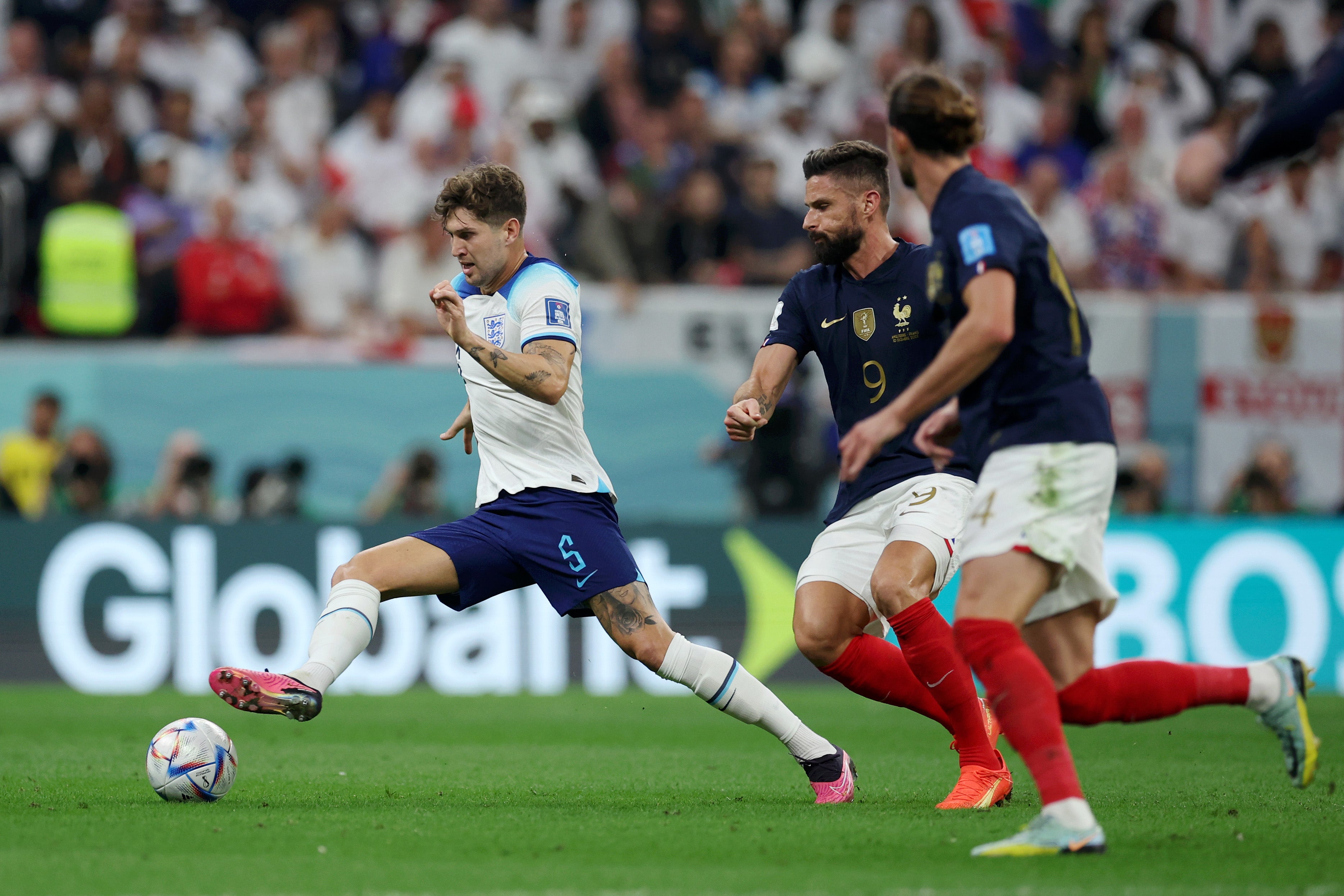 John Stones was England’s standout defender in Qatar