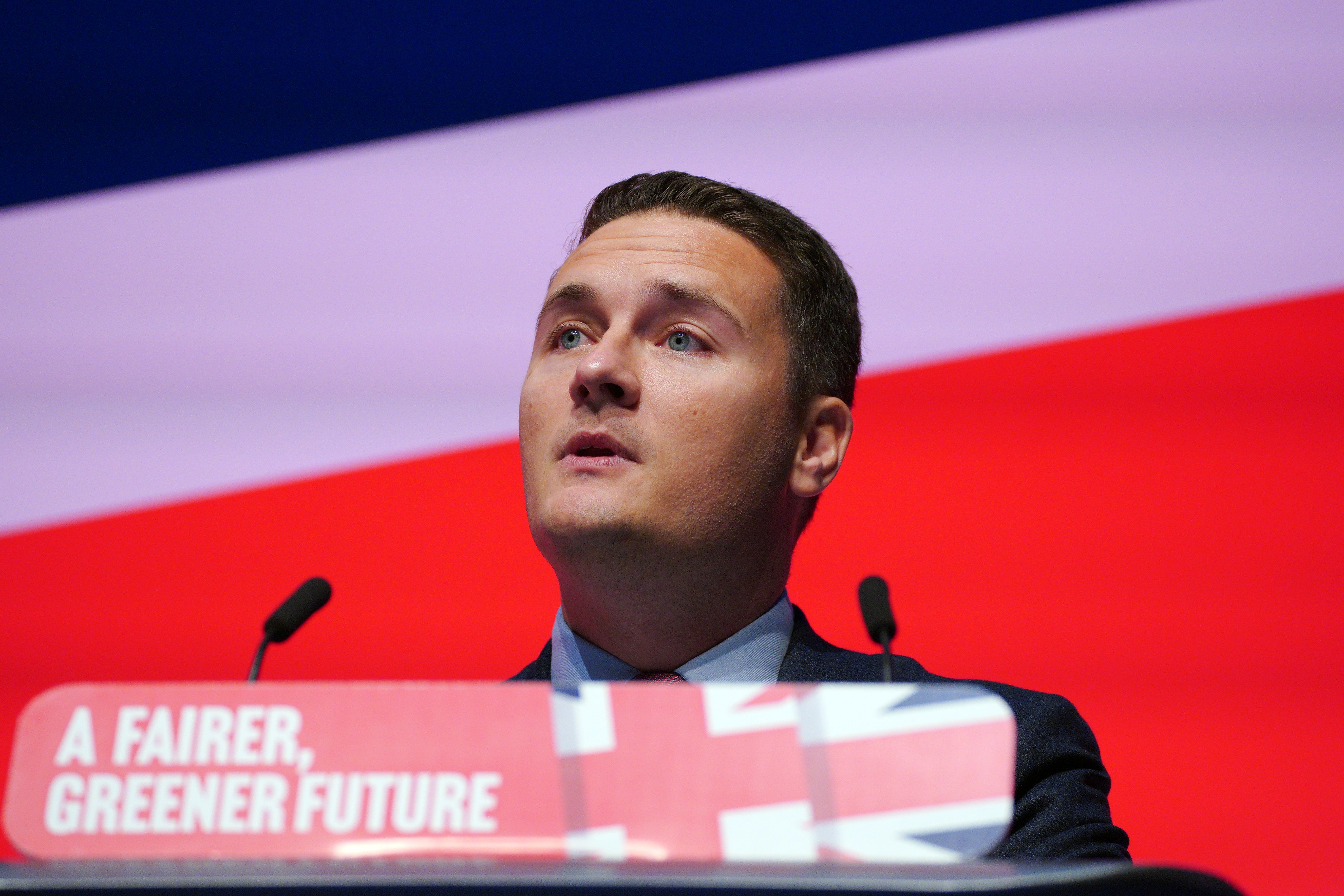 Shadow health secretary Wes Streeting (Peter Byrne/PA)