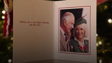 King Charles and Queen Consort release first Christmas card as monarchs