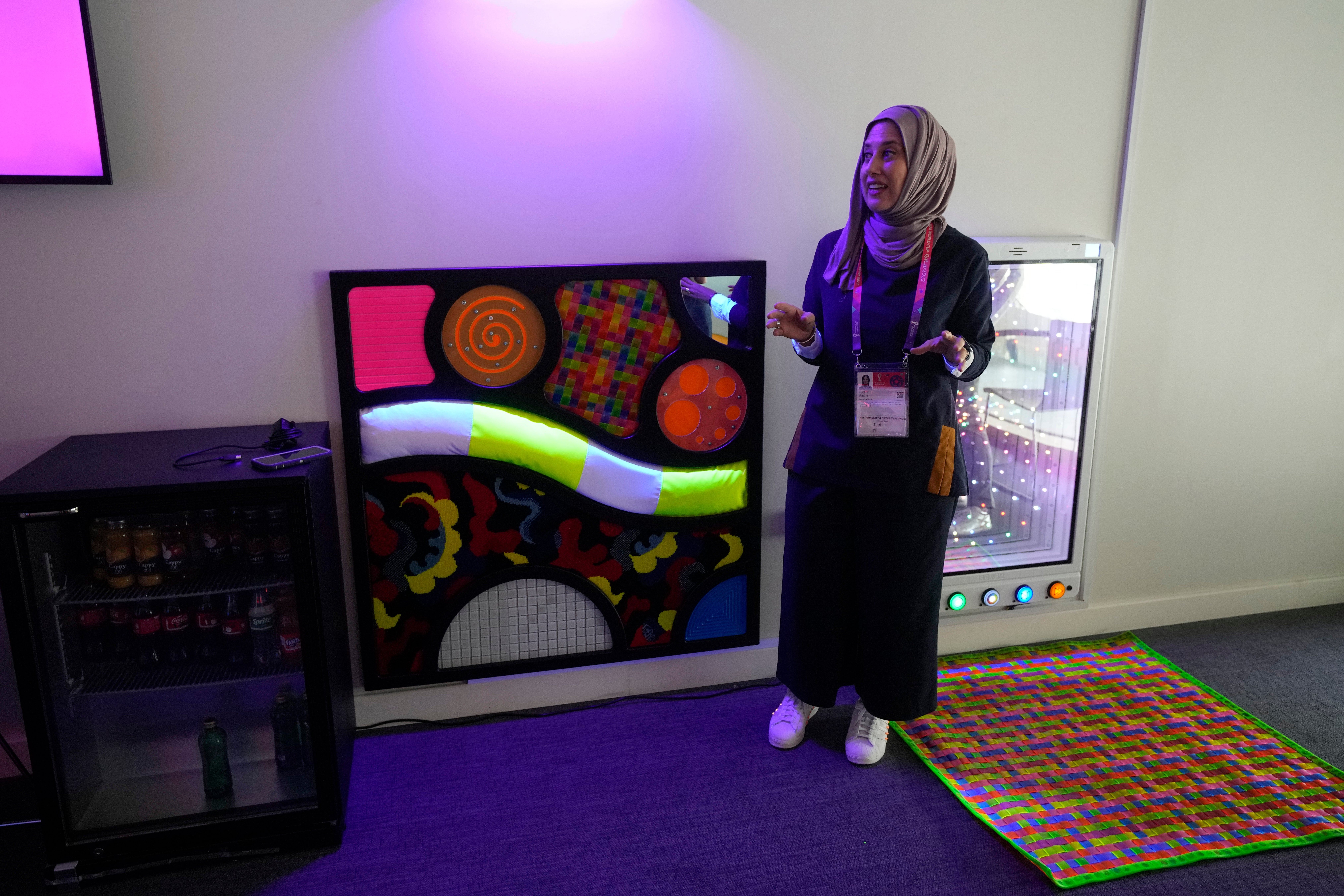 Soccer WCup Qatar Sensory Rooms