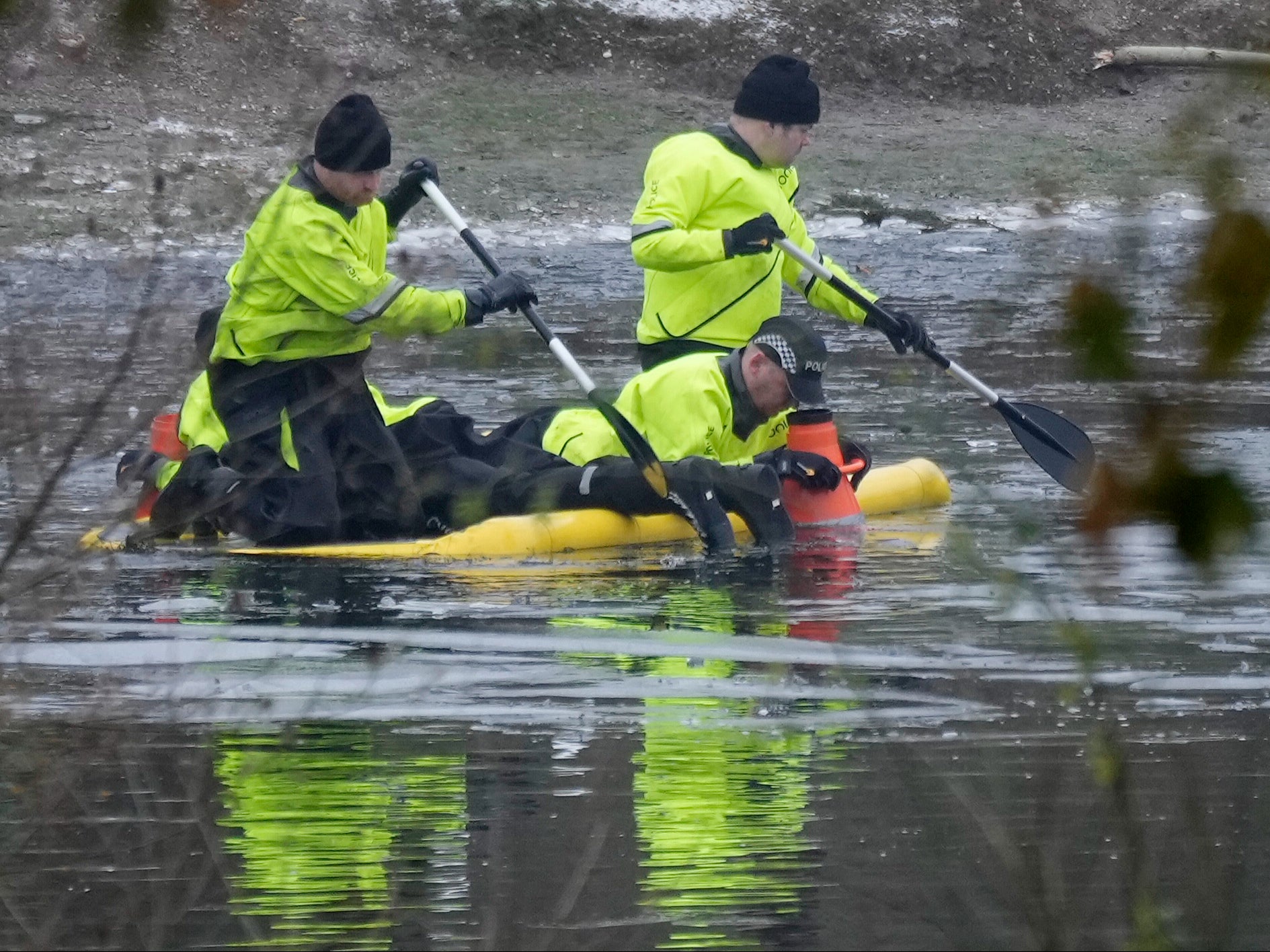 Solihull incident – latest: Police punched through ice to rescue boys killed in lake