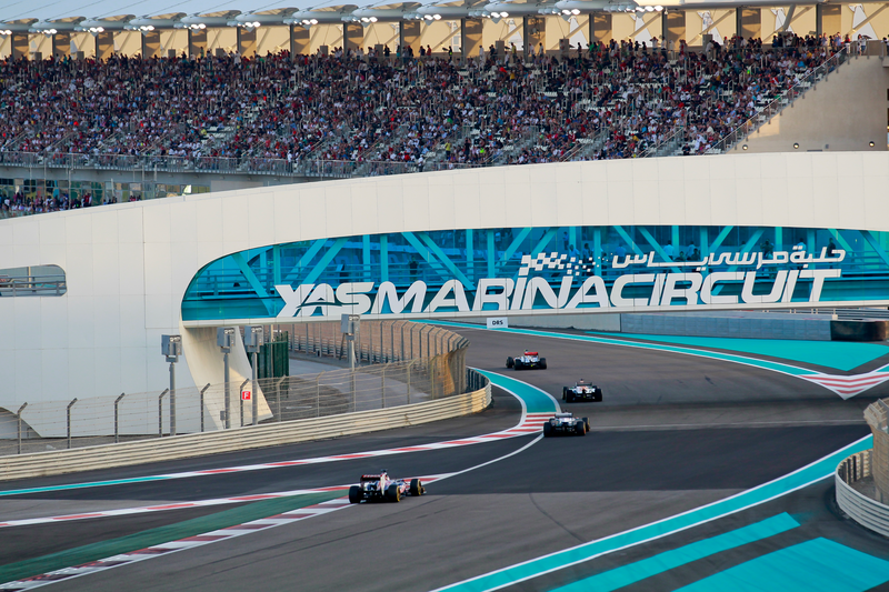 The Yas Marina Circuit hosts the Abu Dhabi Grand Prix