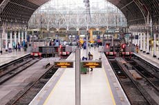 Train strikes - live: Britain grinds to a standstill as rail passengers warned not to travel