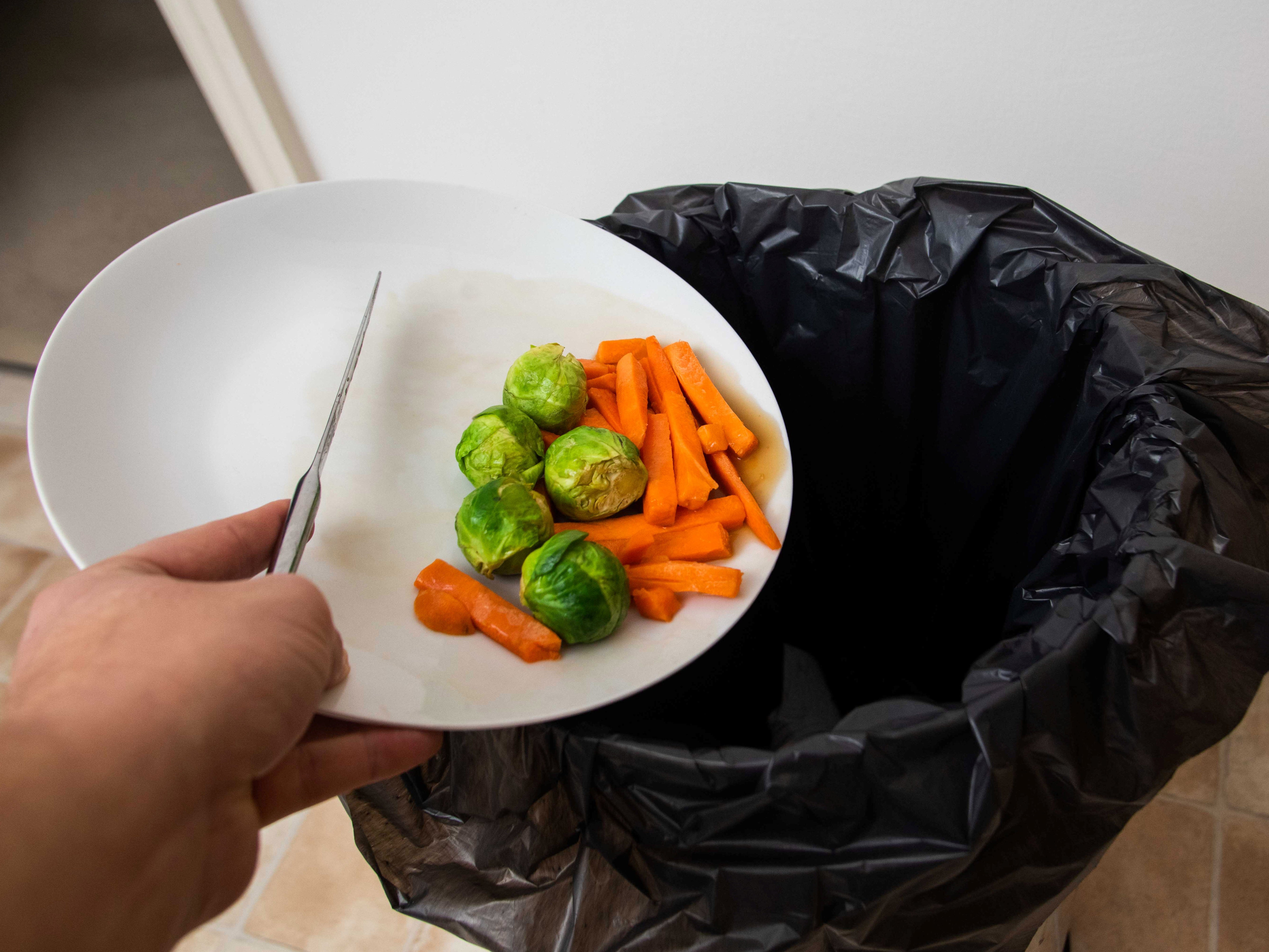 Roast dinners were one of the most commonly wasted meals by Brits due to portion sizing