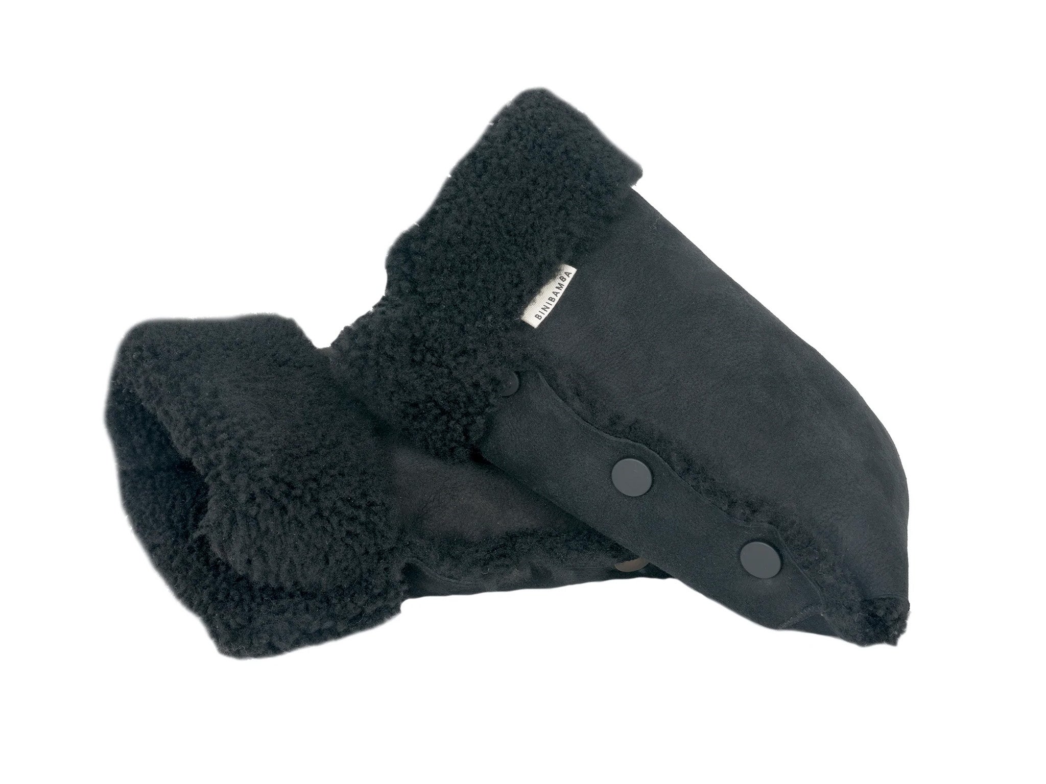 Binibamba noir buggy mittens