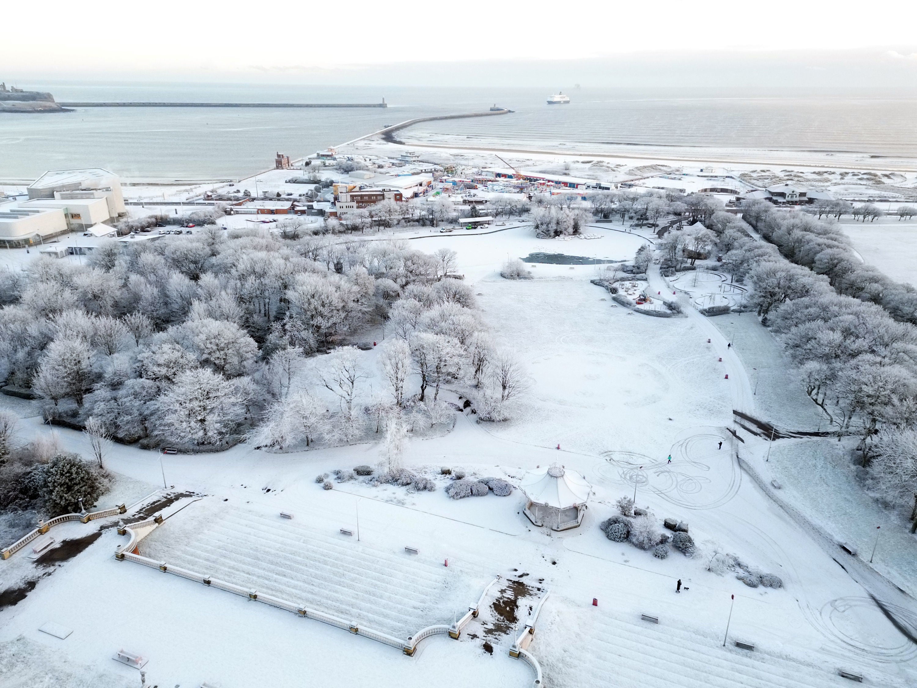 Up to 10 inches of snow is expected to accumulate in less than three hours in parts of Scotland