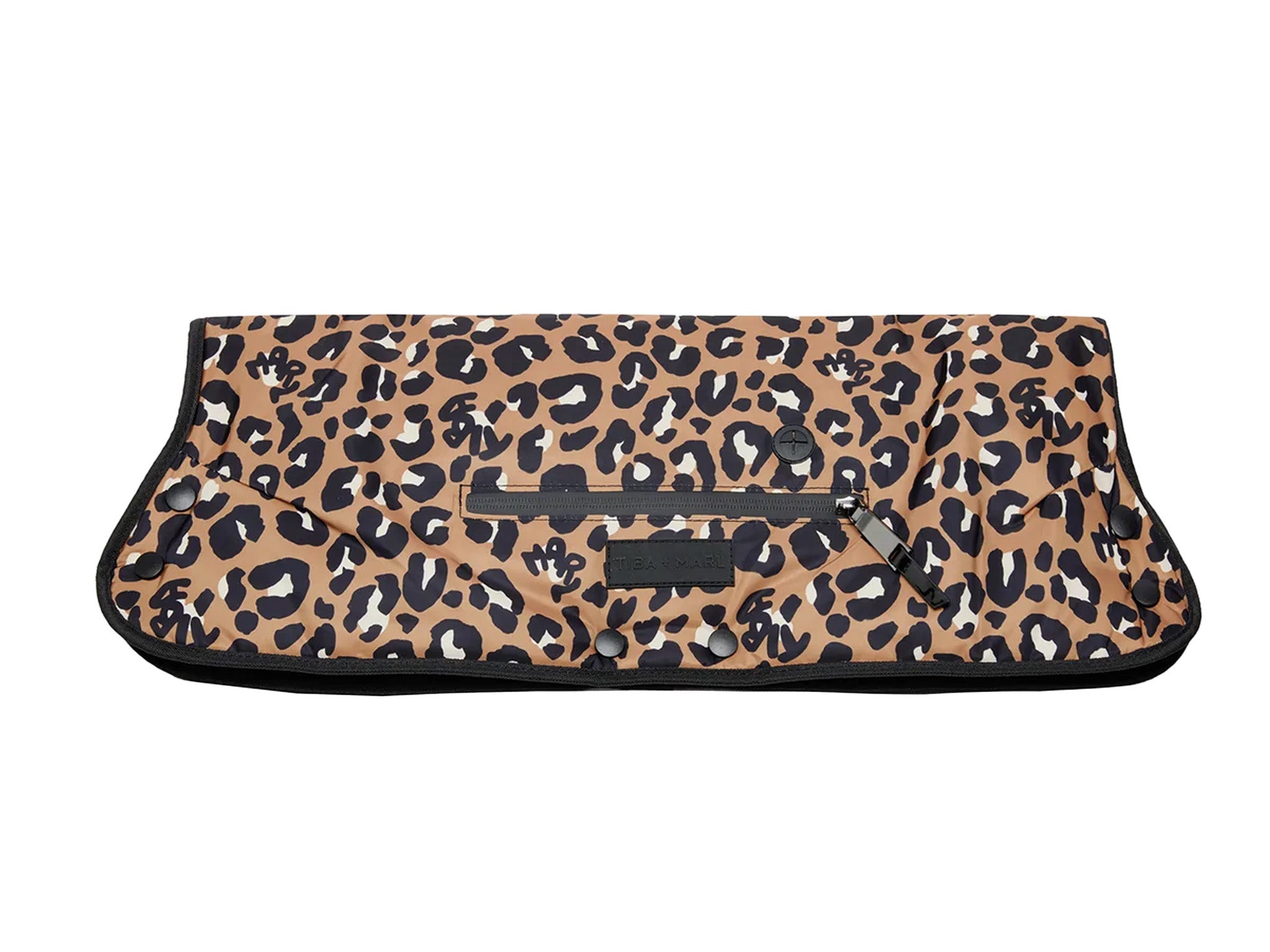 Tiba & Marl universal buggy hand muff rust leopard