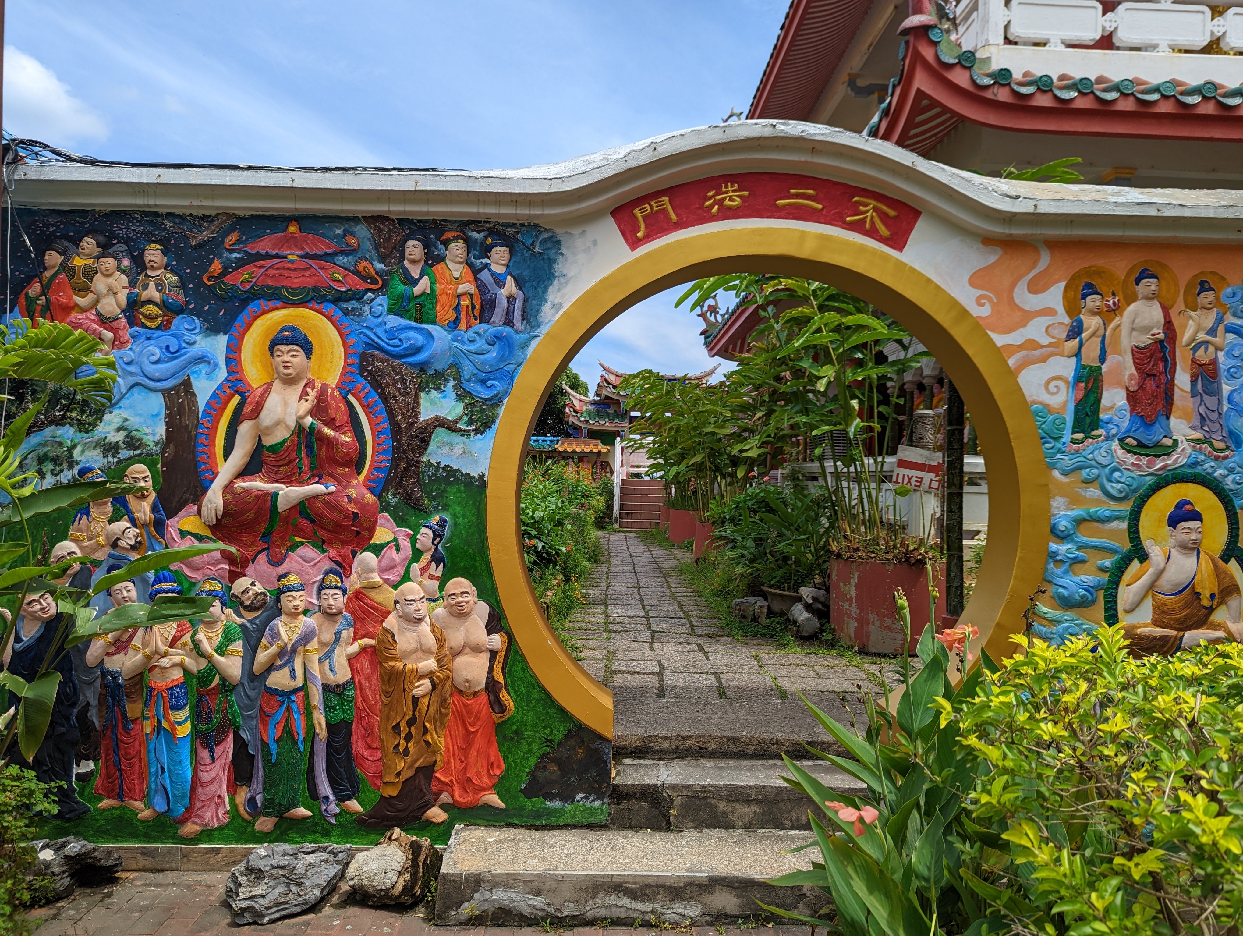 Kek Lok Si Temple was a highlight of Lucie’s rail adventure