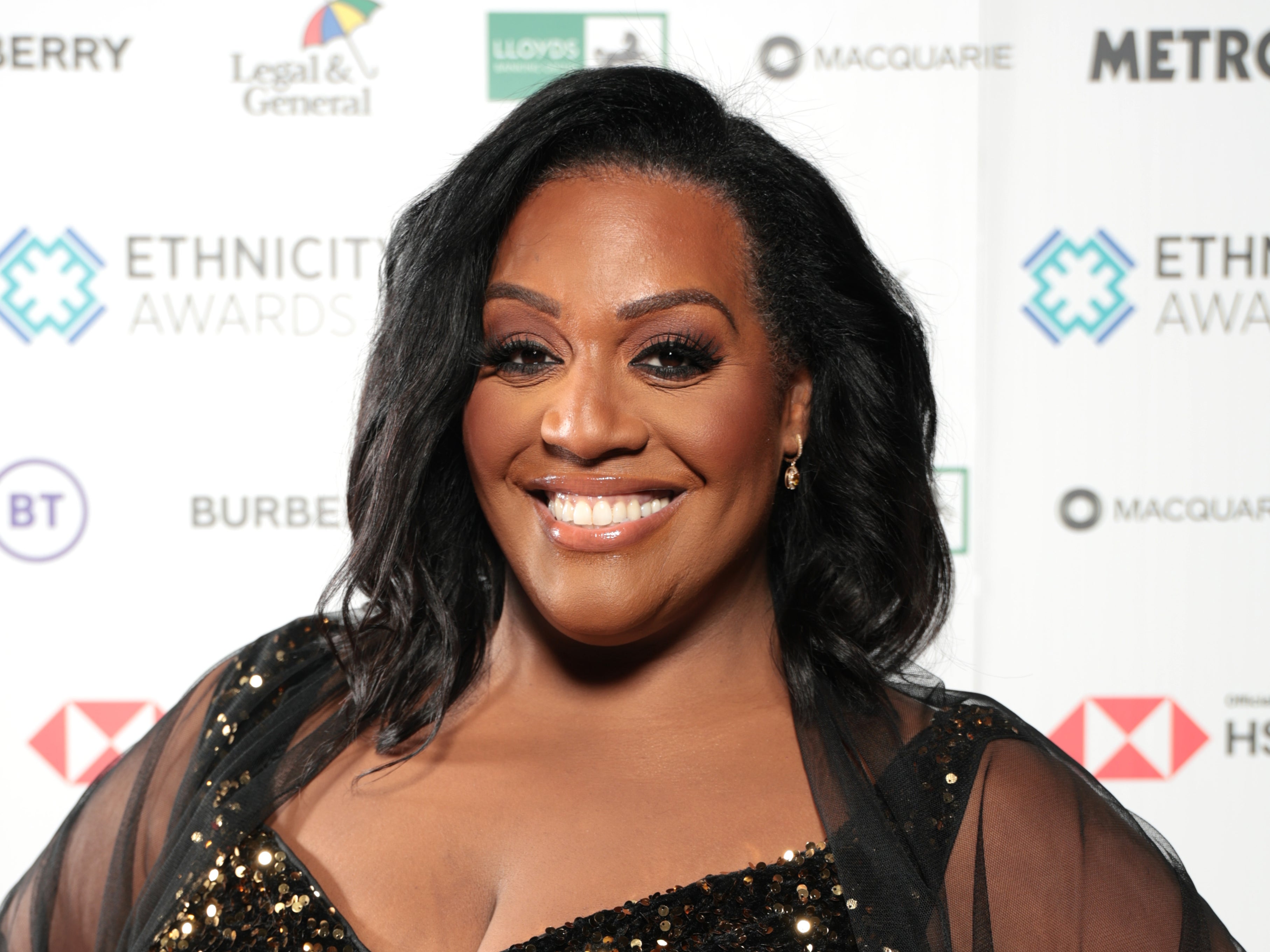 Alison Hammond shut down rumours that she is engaged to her boyfriend Ben Hawkins