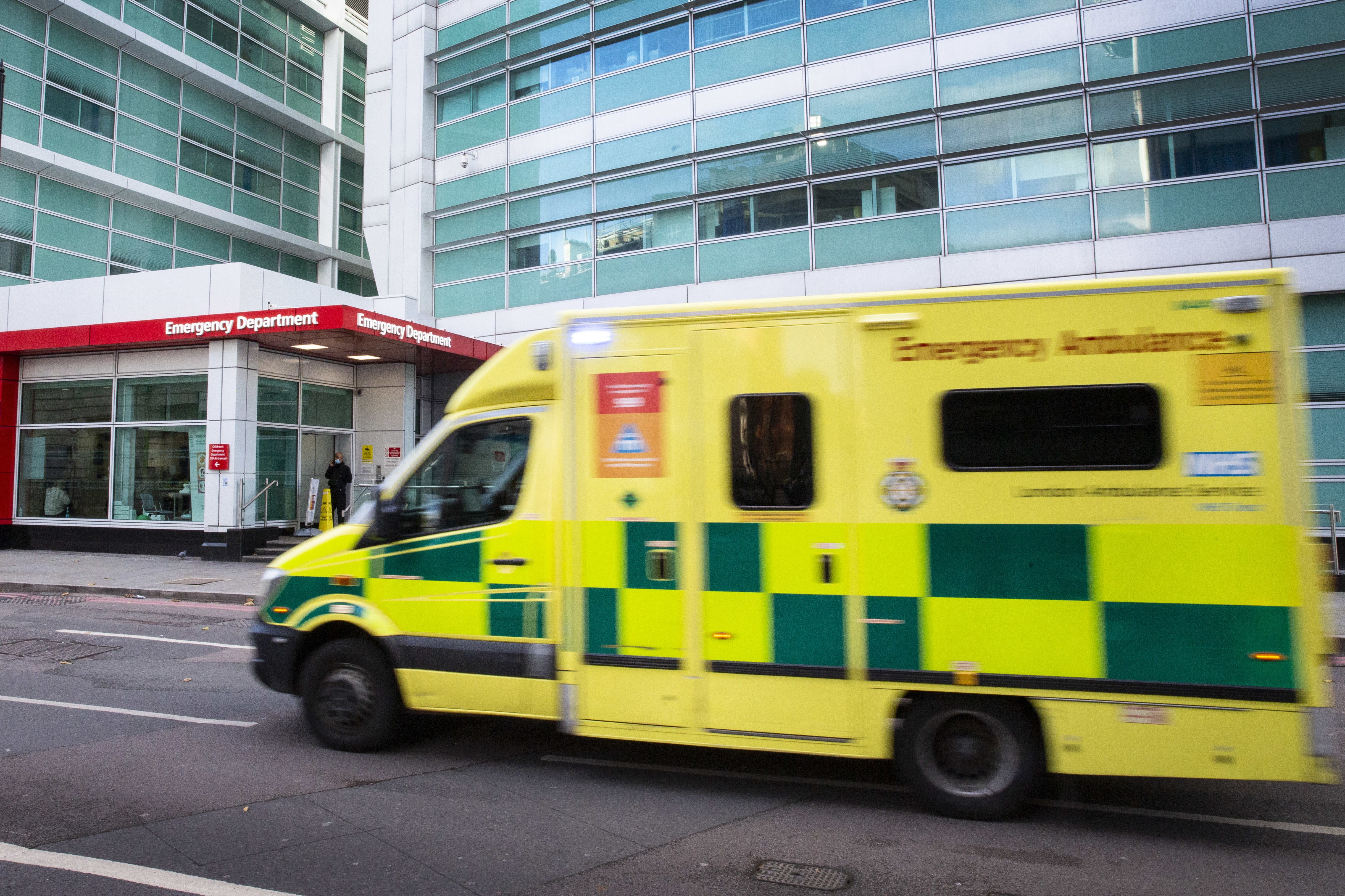 Concern as it emerged that police may be called upon to drive ambulances during strikes (PA)