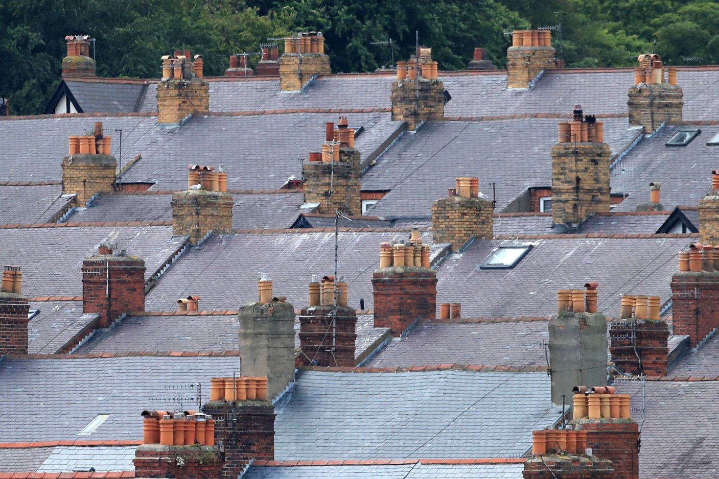 A general view of housing in Scarborough, North Yorkshire (Tim Goode/PA)