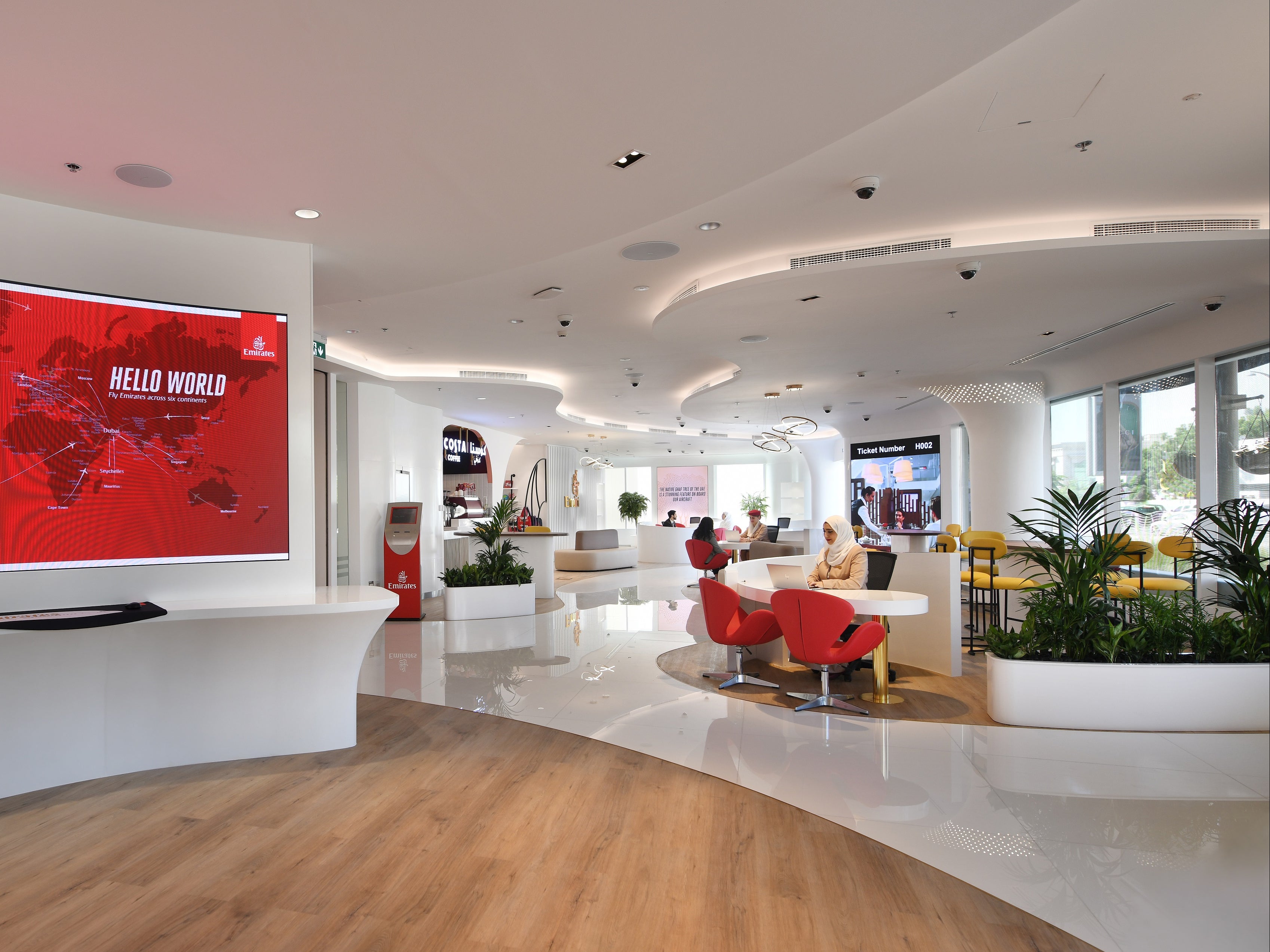 Hello world: Emirates World retail store in Jumeirah, Dubai