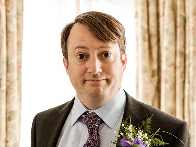 David Mitchell as Mark Corrigan in ‘Peep Show'