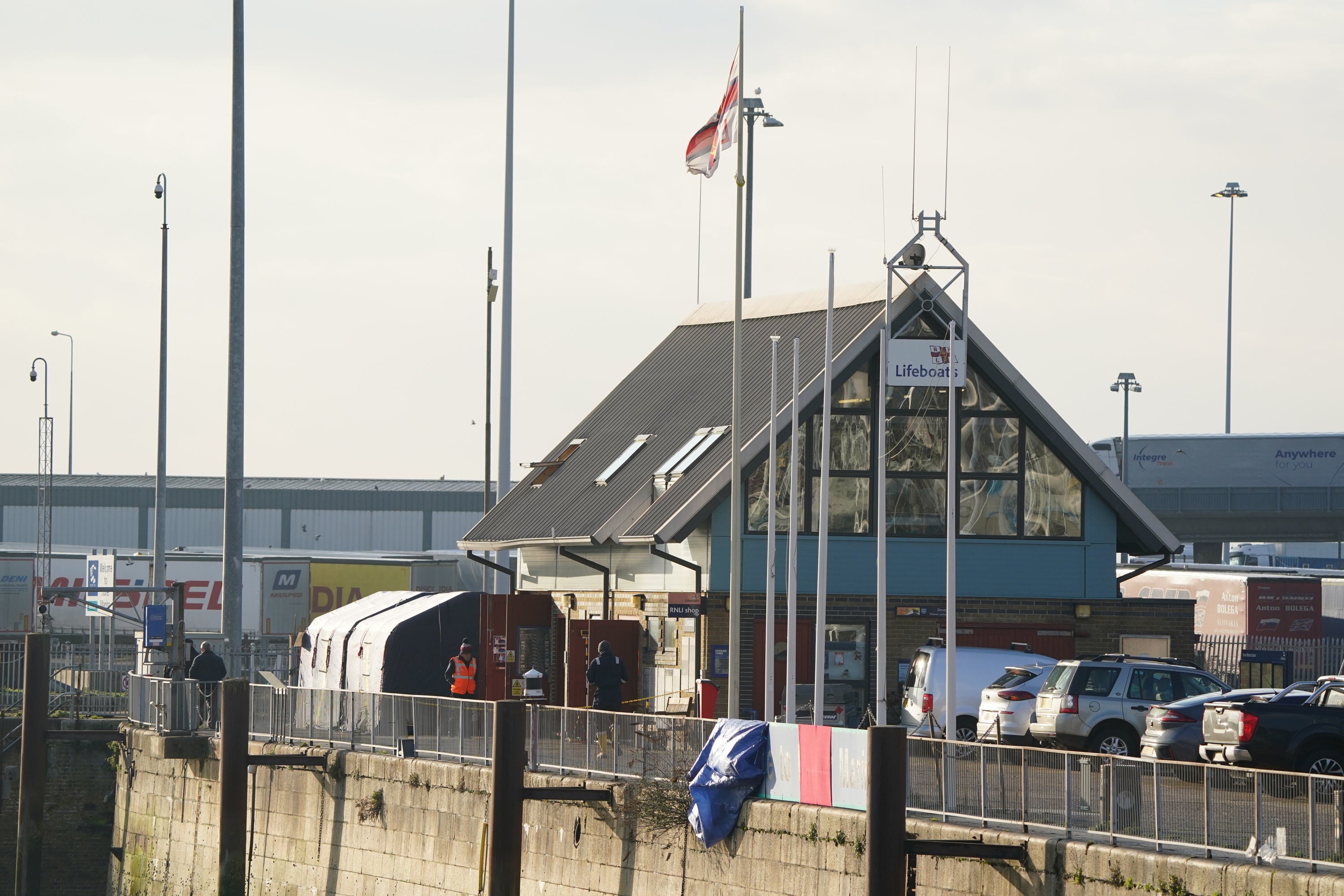 The Port of Dover reacts to the rescue mission