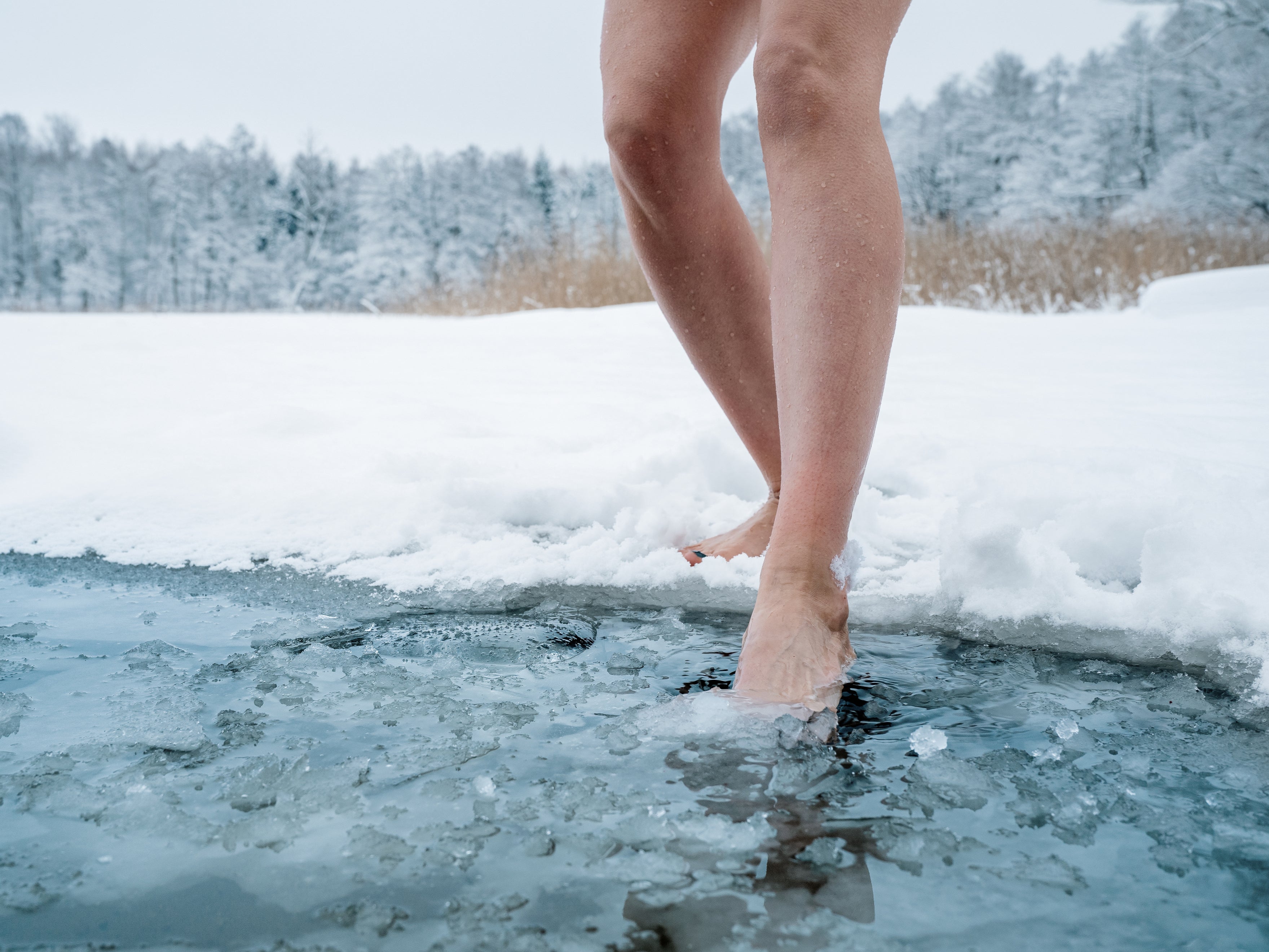 Wild swimming not advisable in bitter cold but can be highly beneficial in warmer weather if practioners take due care