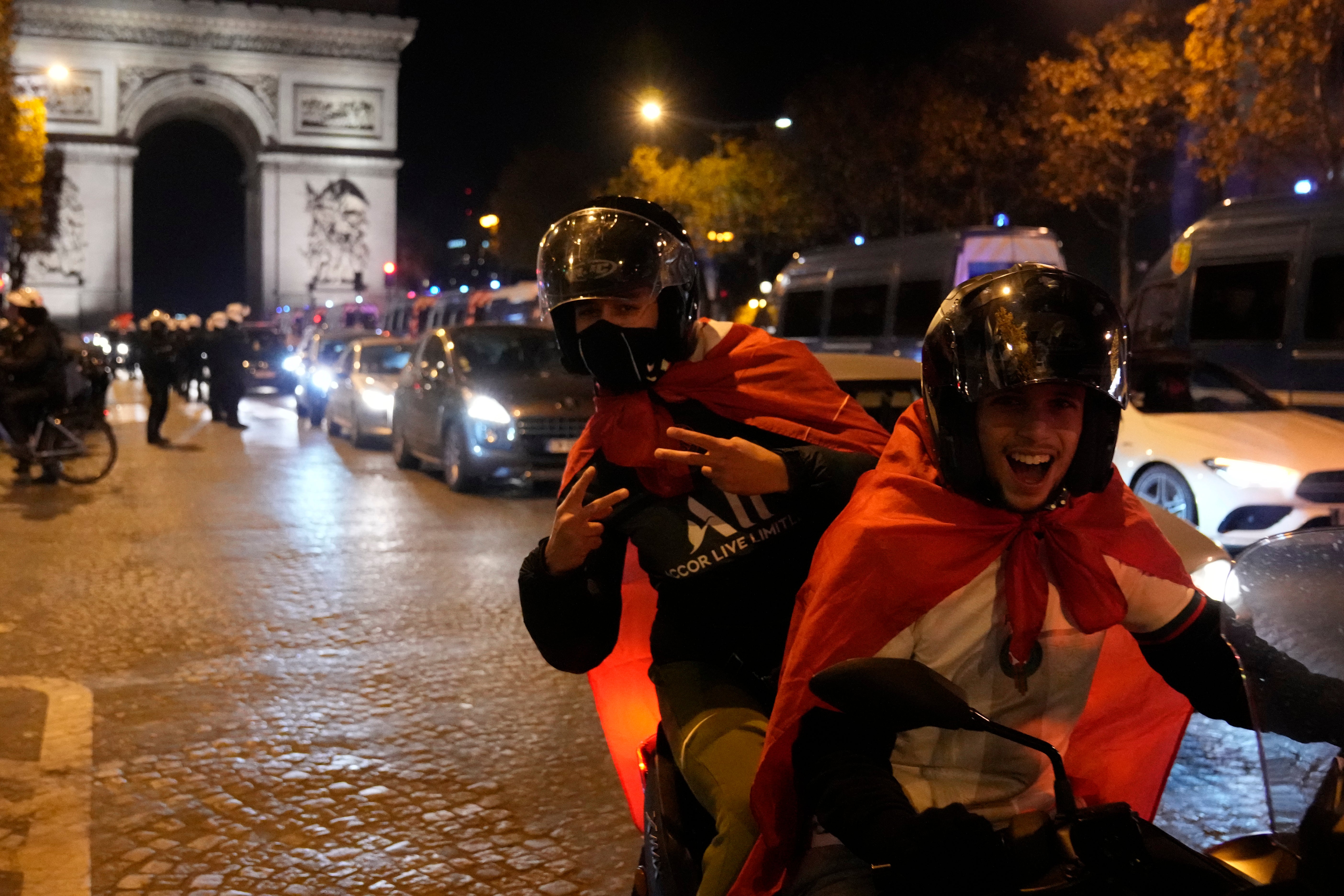 WCup France Morocco Match