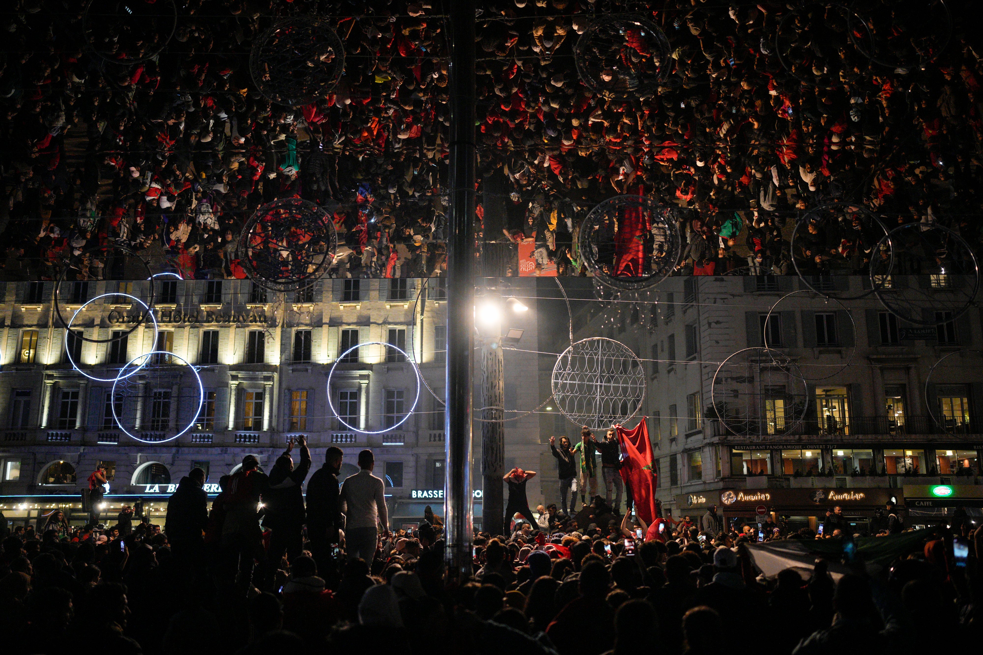 WCup France Morocco Match