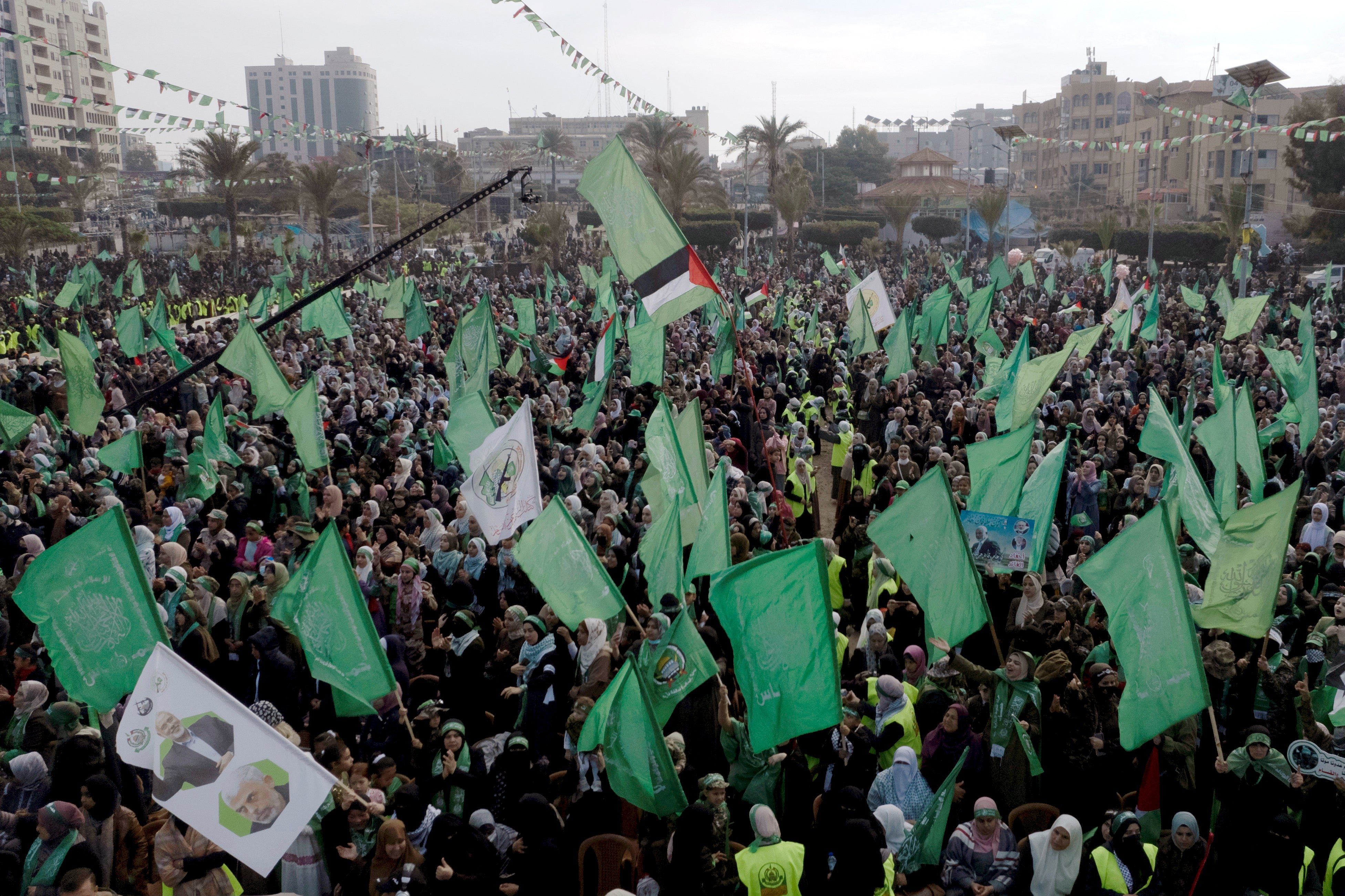 Palestinians Hamas Anniversary