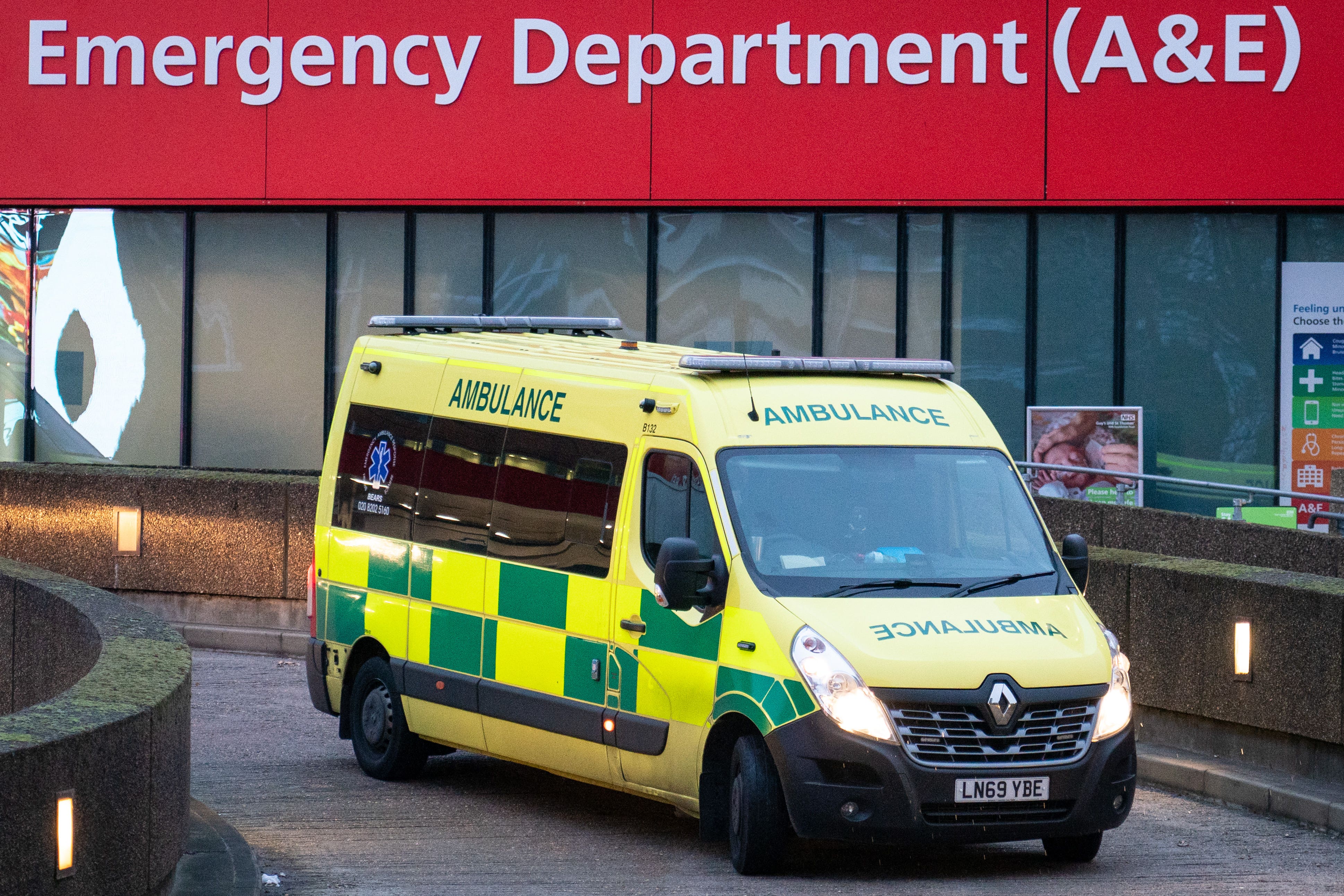 Thousands of ambulance workers are set to strike next week (Dominic Lipinski/PA)