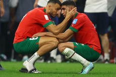 Morocco went out of the World Cup but went out their way