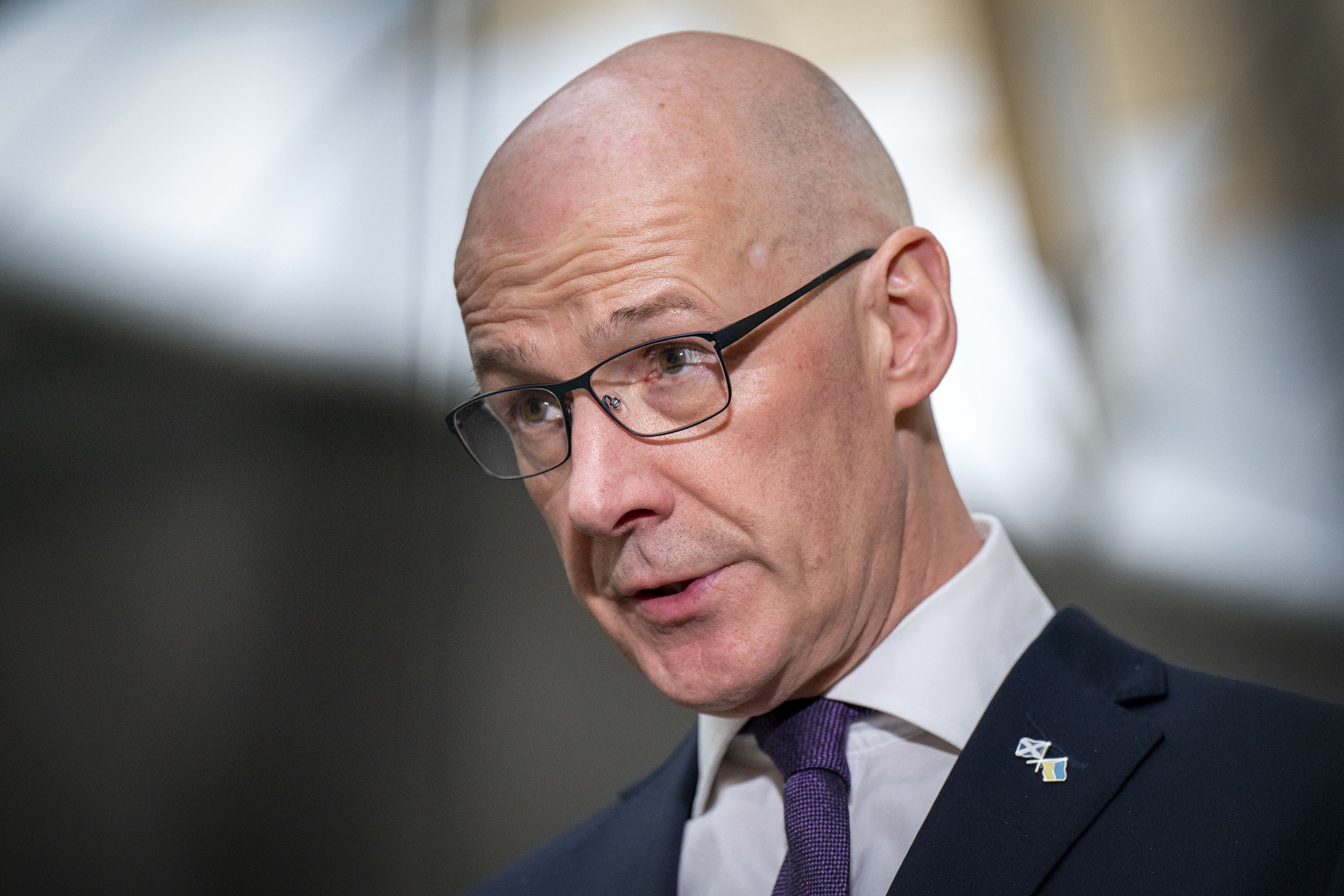 Deputy First Minister John Swinney will lay out the Scottish budget on Thursday (Jane Barlow/PA)