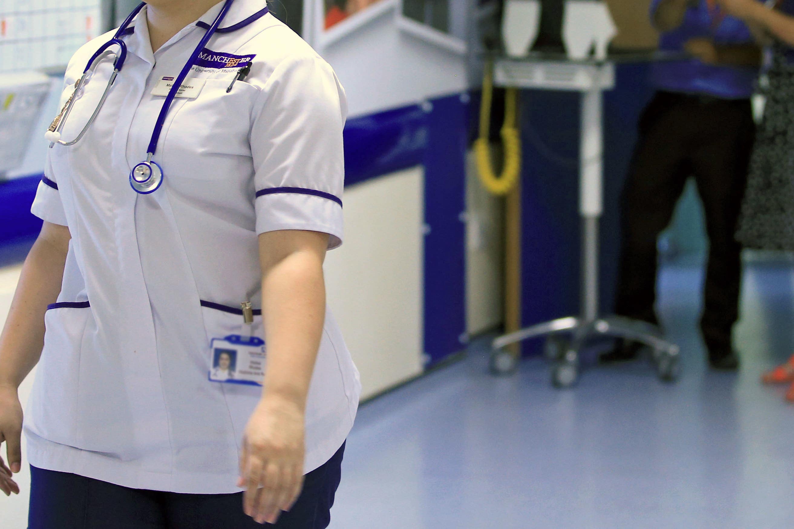 A ward at Manchester University NHS Foundation Trust. Nurses are set to go on strike on Thursday (PA)