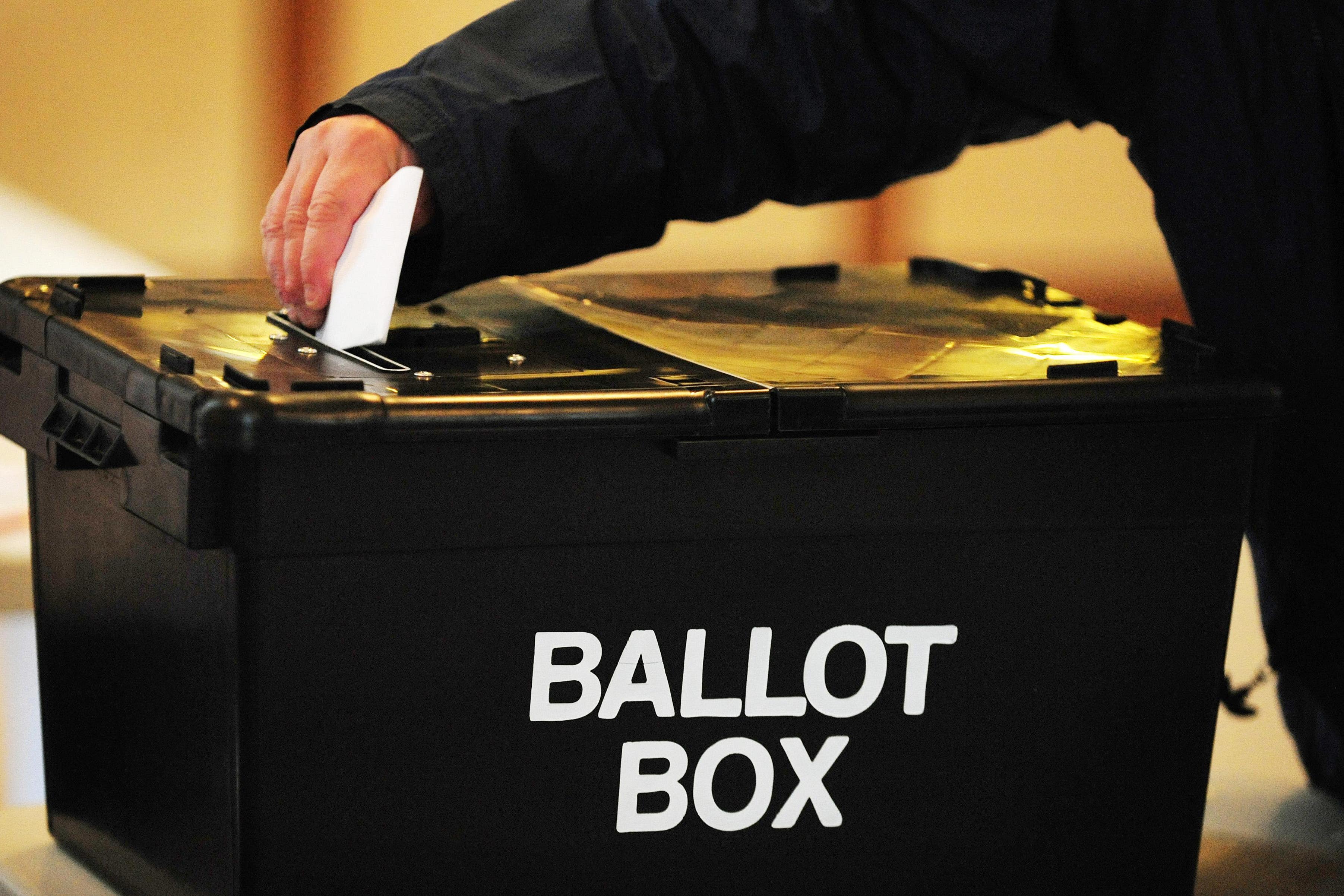 Polling stations close at 10pm, with the result expected in the early hours of Friday morning (Rui Vieira/PA)