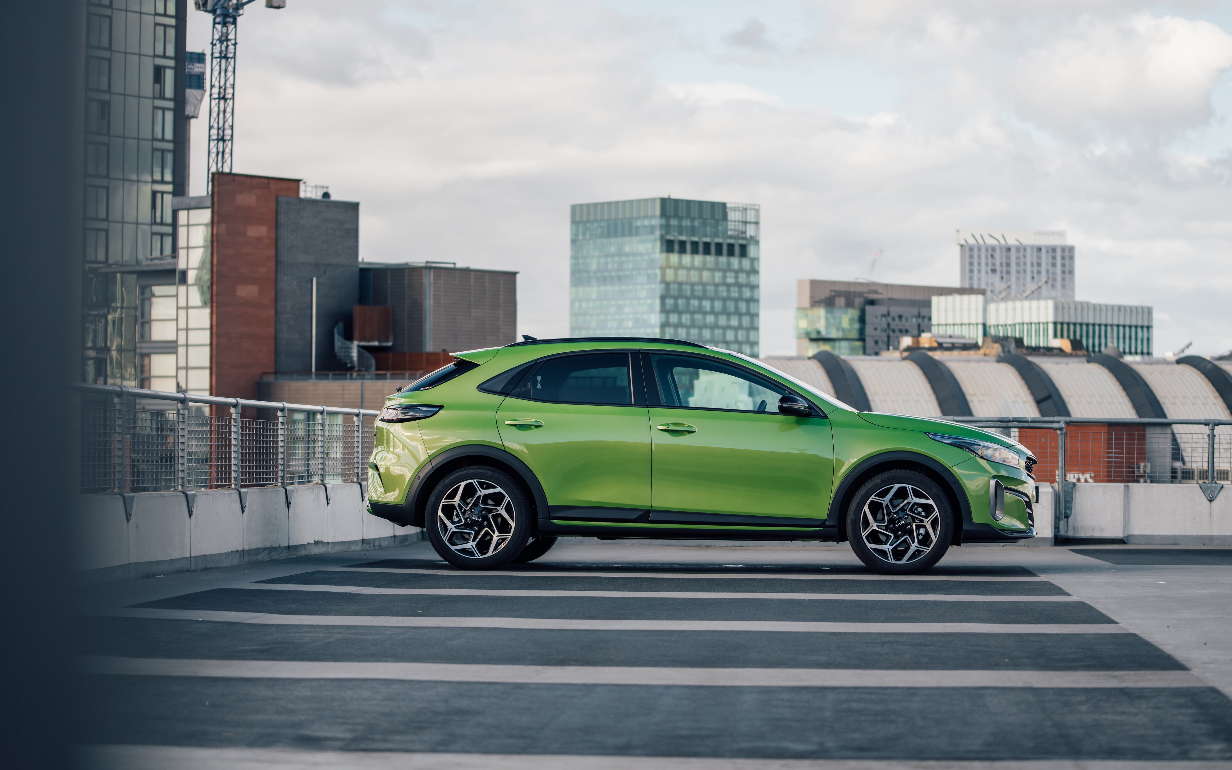 Kia took its standard Ceed hatch, added black plastic wheel arches and bigger bumpers