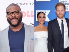 Prince Harry and Meghan Markle reveal Tyler Perry is daughter Lilibet’s godfather