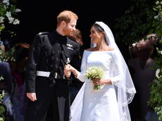 Meghan Markle’s wedding dress designer says there was pressure to make dress ‘flawless’