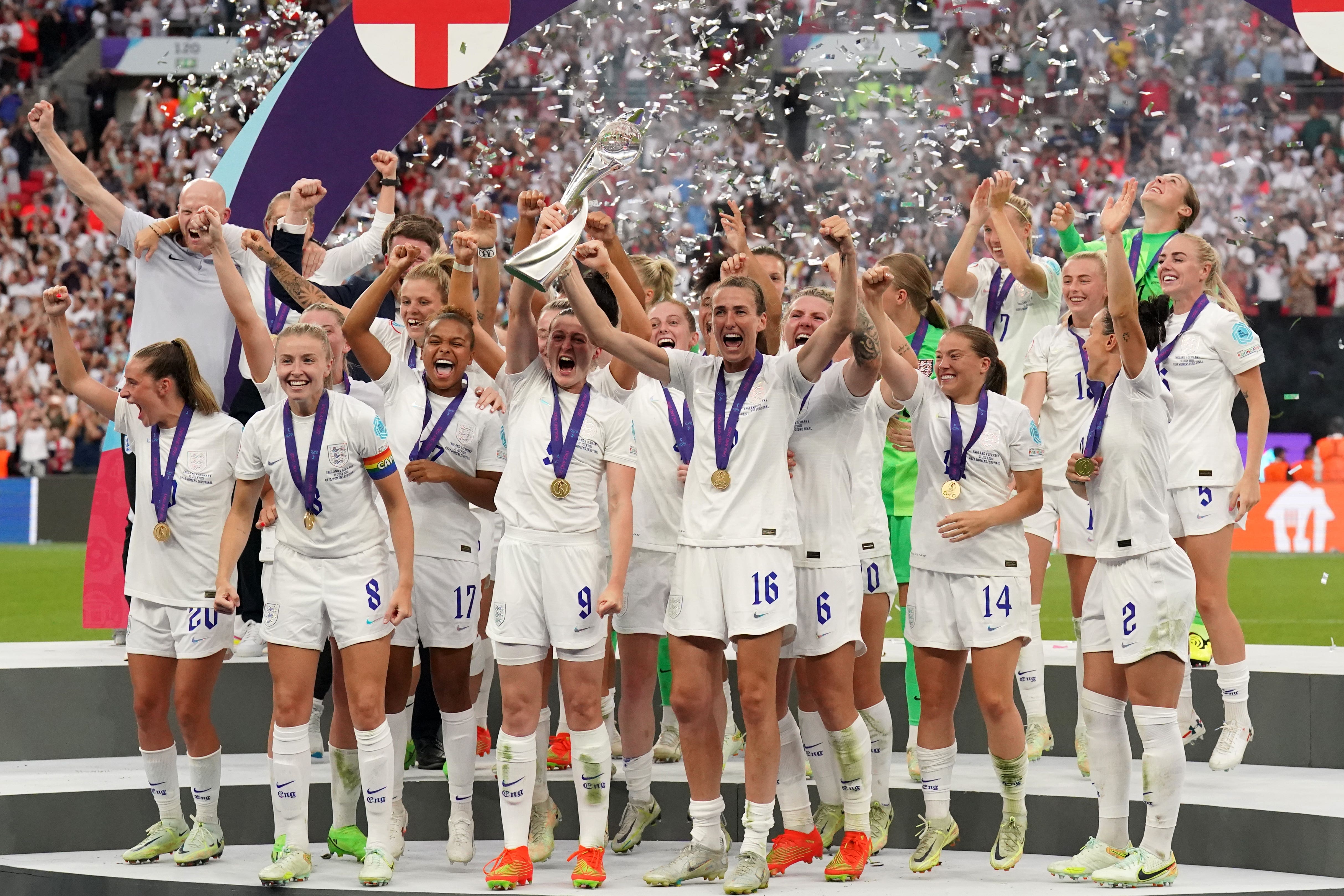 England won Euro 2022 to help drive record growth within the sport