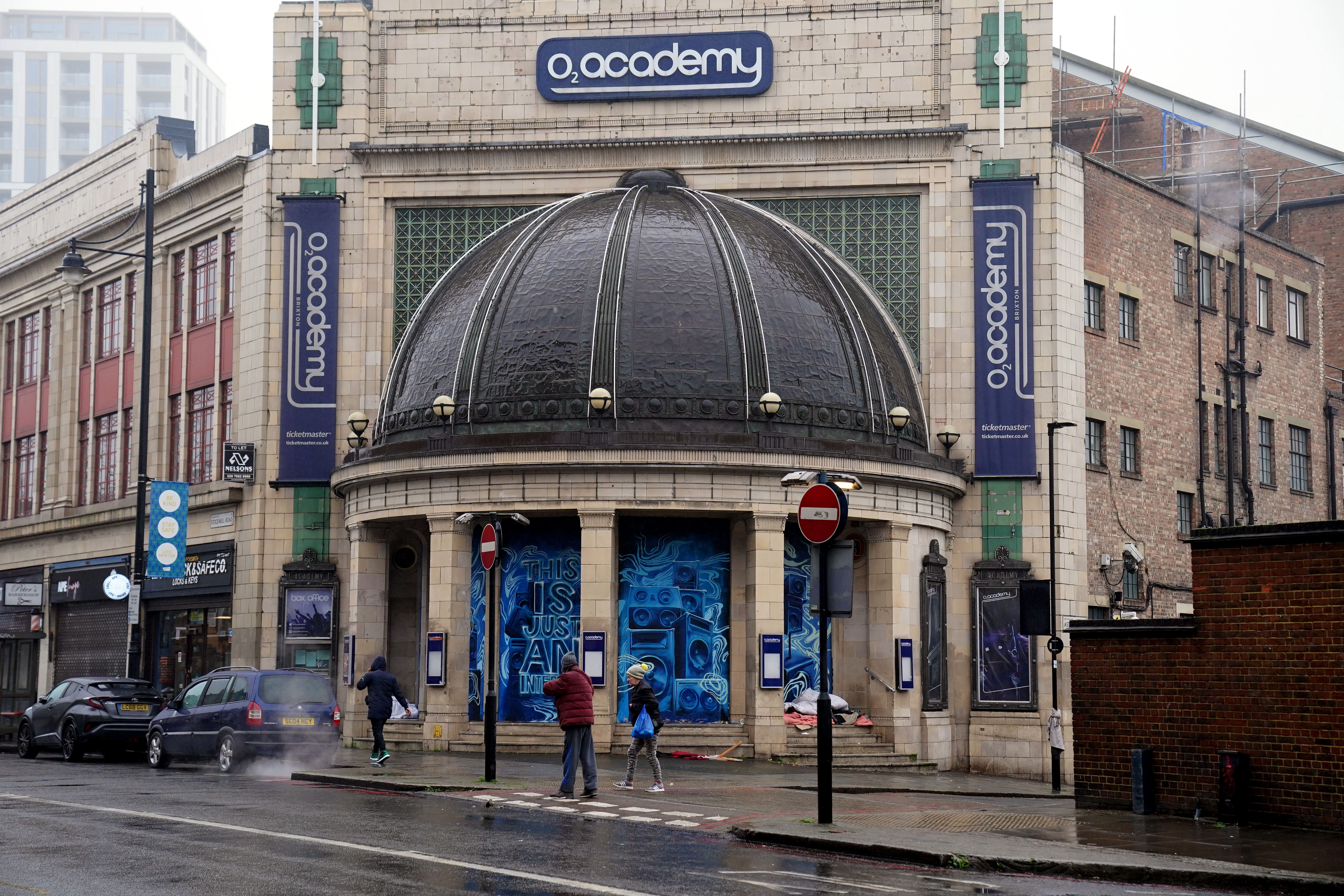 The incident happened at O2 Academy Brixton in south London