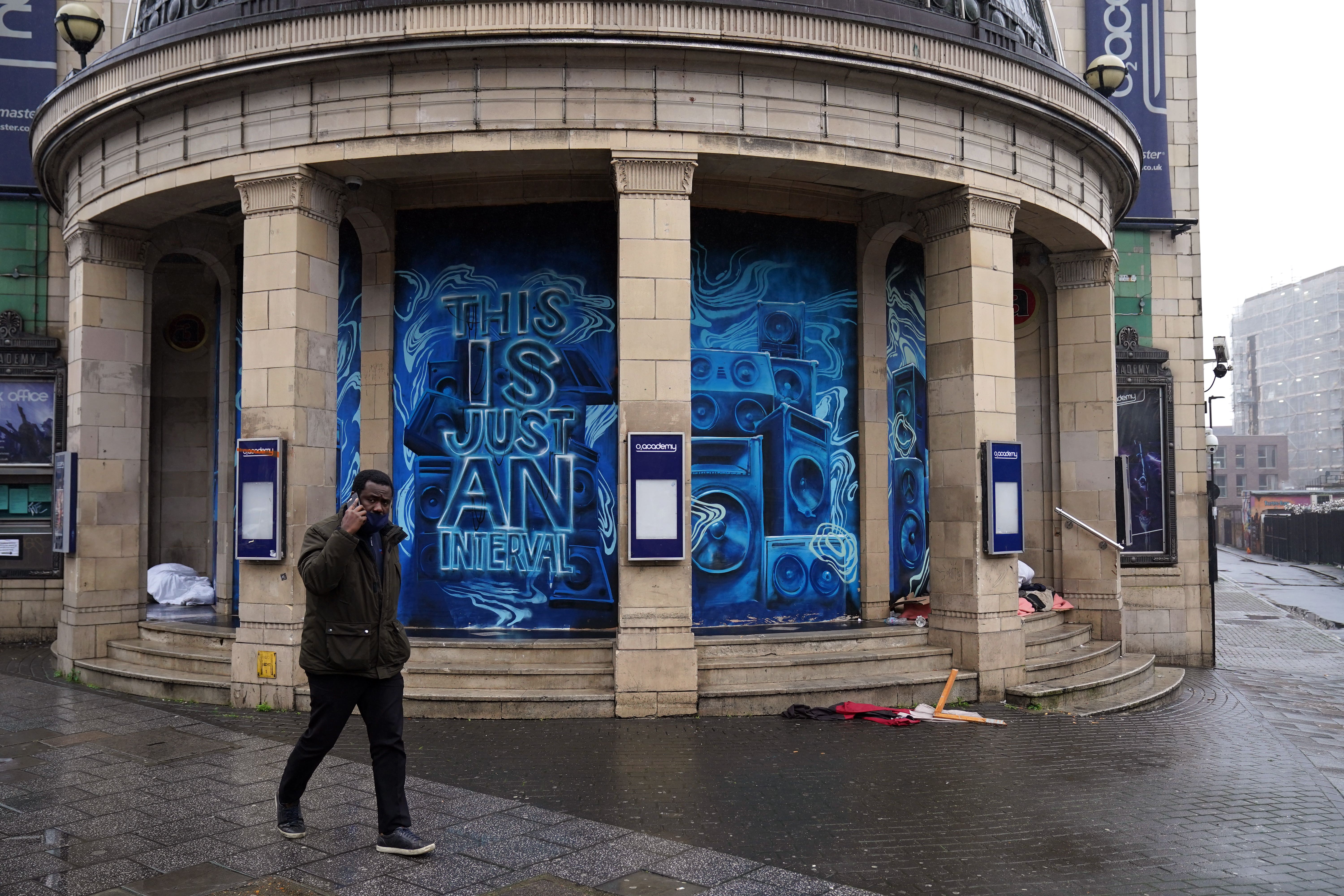 Four people were critically injured in a suspected crowd crush at the O2 Academy Brixton in south London (John Walton/PA)