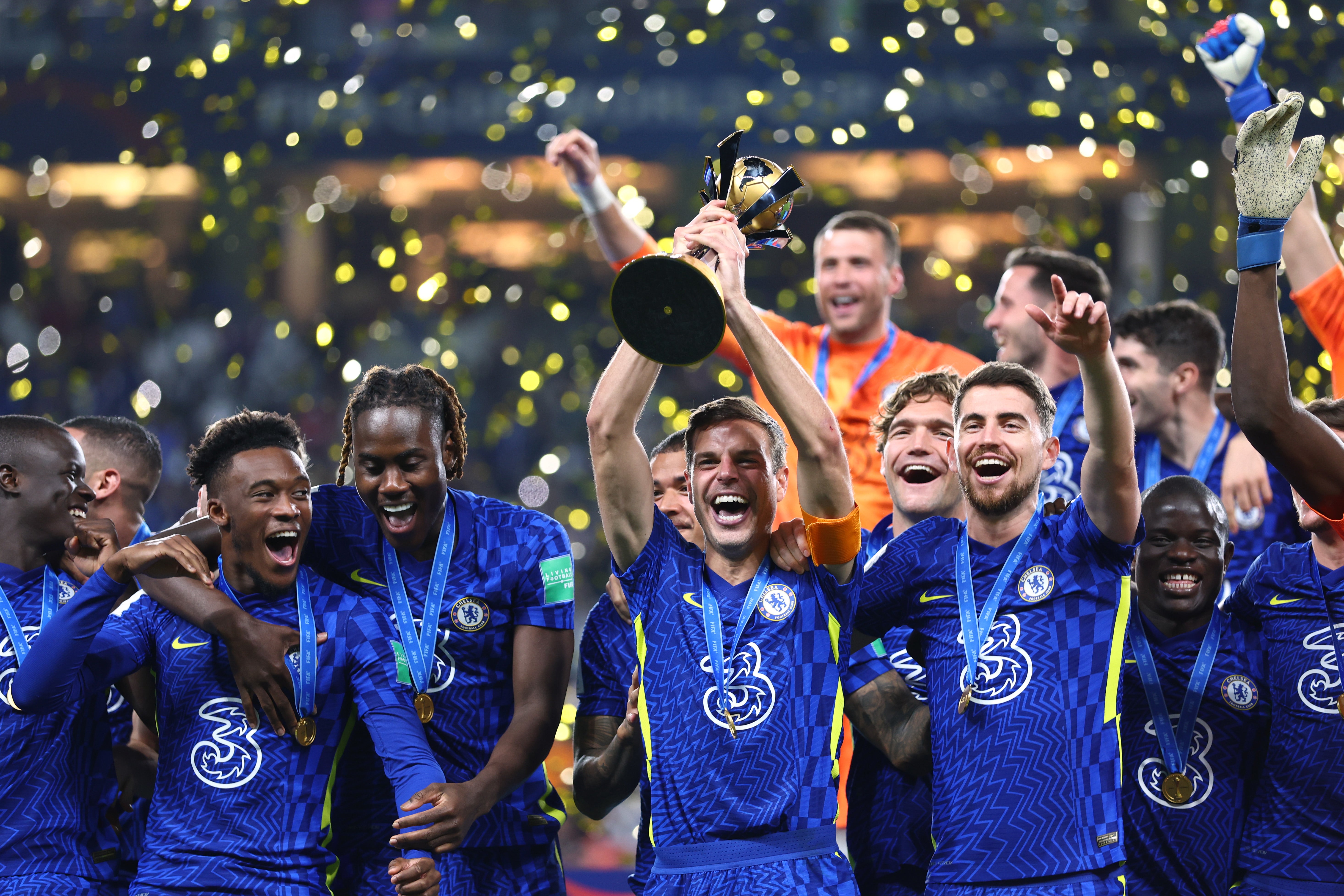 Chelsea are the Club World Cup holders after beating Palmeiras in February