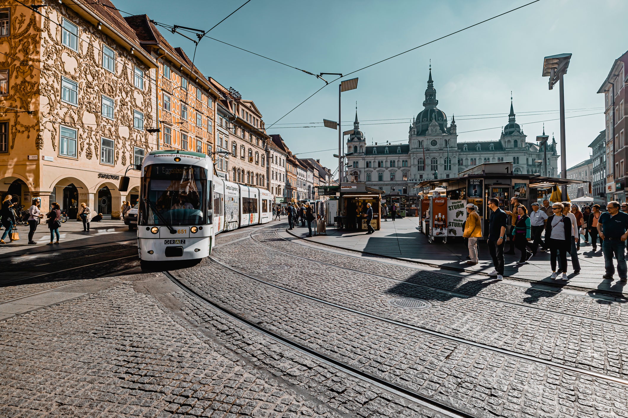 Eleanor Shamber landed a role in Graz, in Austria, working for a research organisation