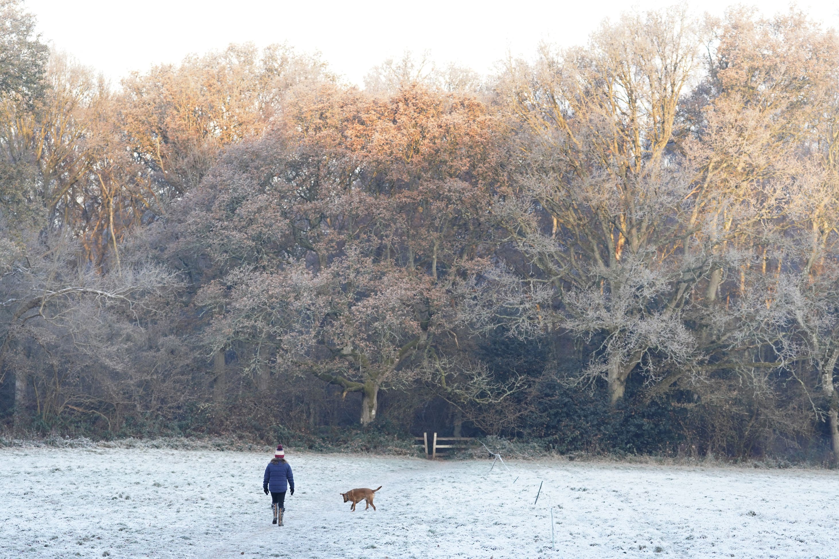 Britain is currently in the grip of wintry weather (Andrew Matthews/PA)