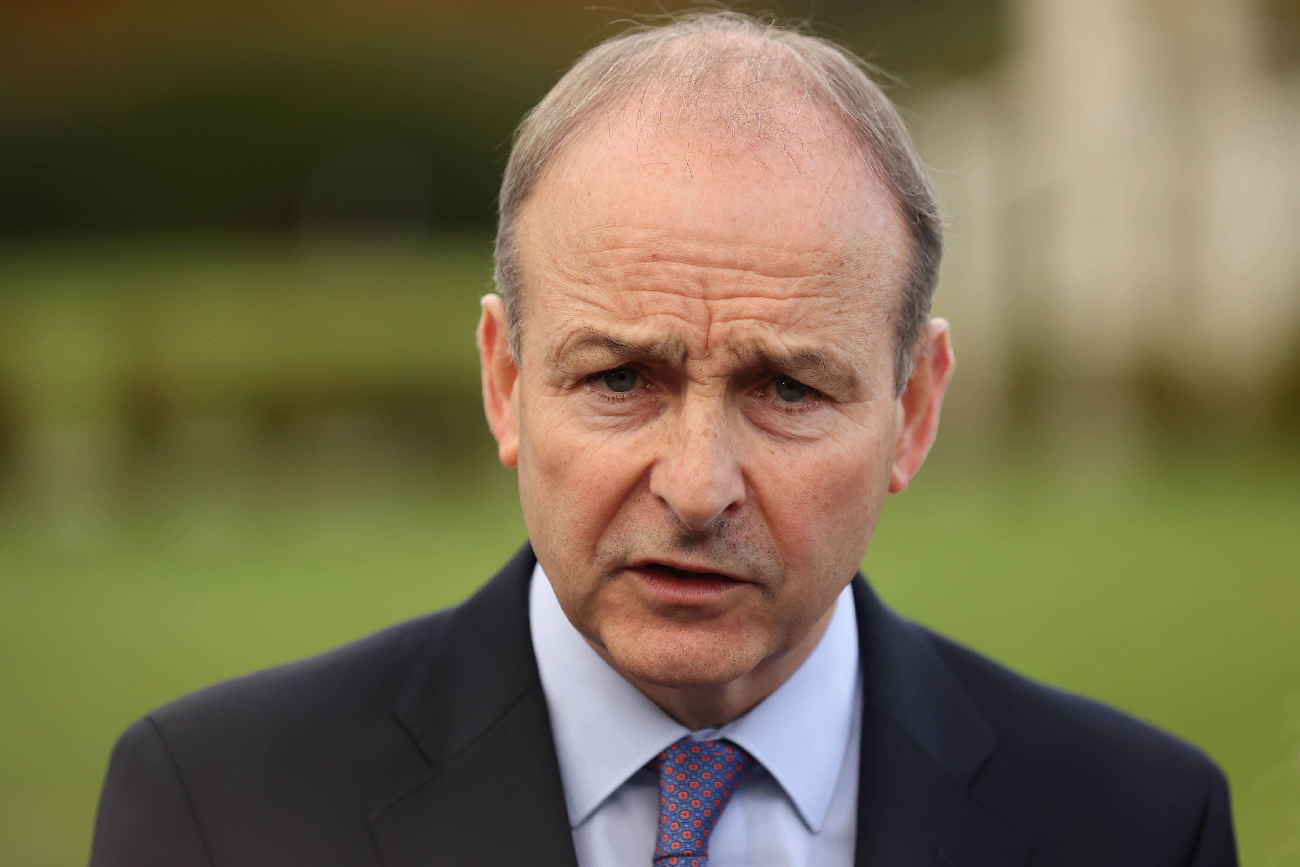 Micheal Martin has stepped aside as Irish premier