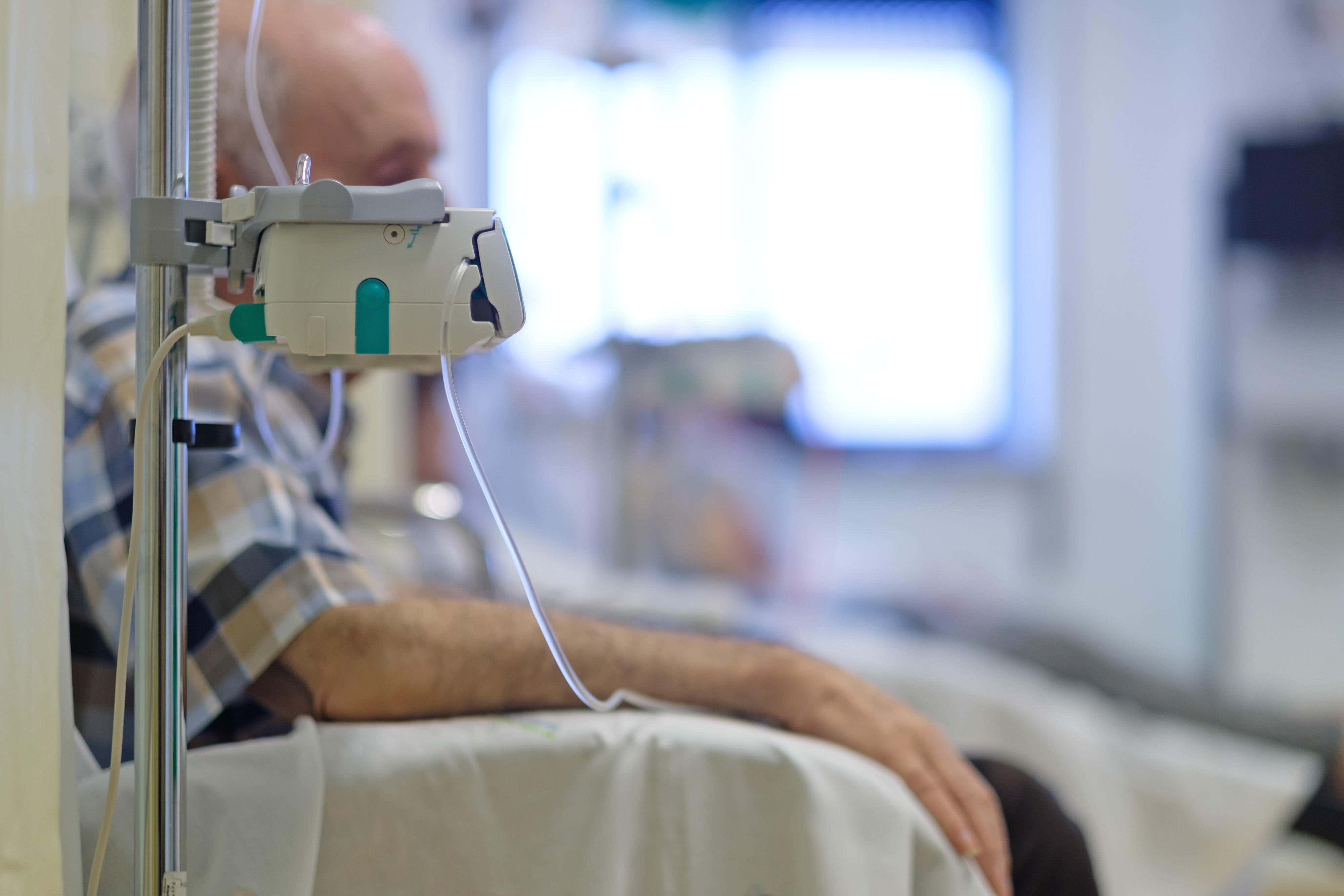 The government must resolve the NHS’s workforce crisis and the pay row or it will become ‘harder and harder’ to prevent cancer patients dying early, the chief executive of Cancer Research UK has warned (Alamy/PA)