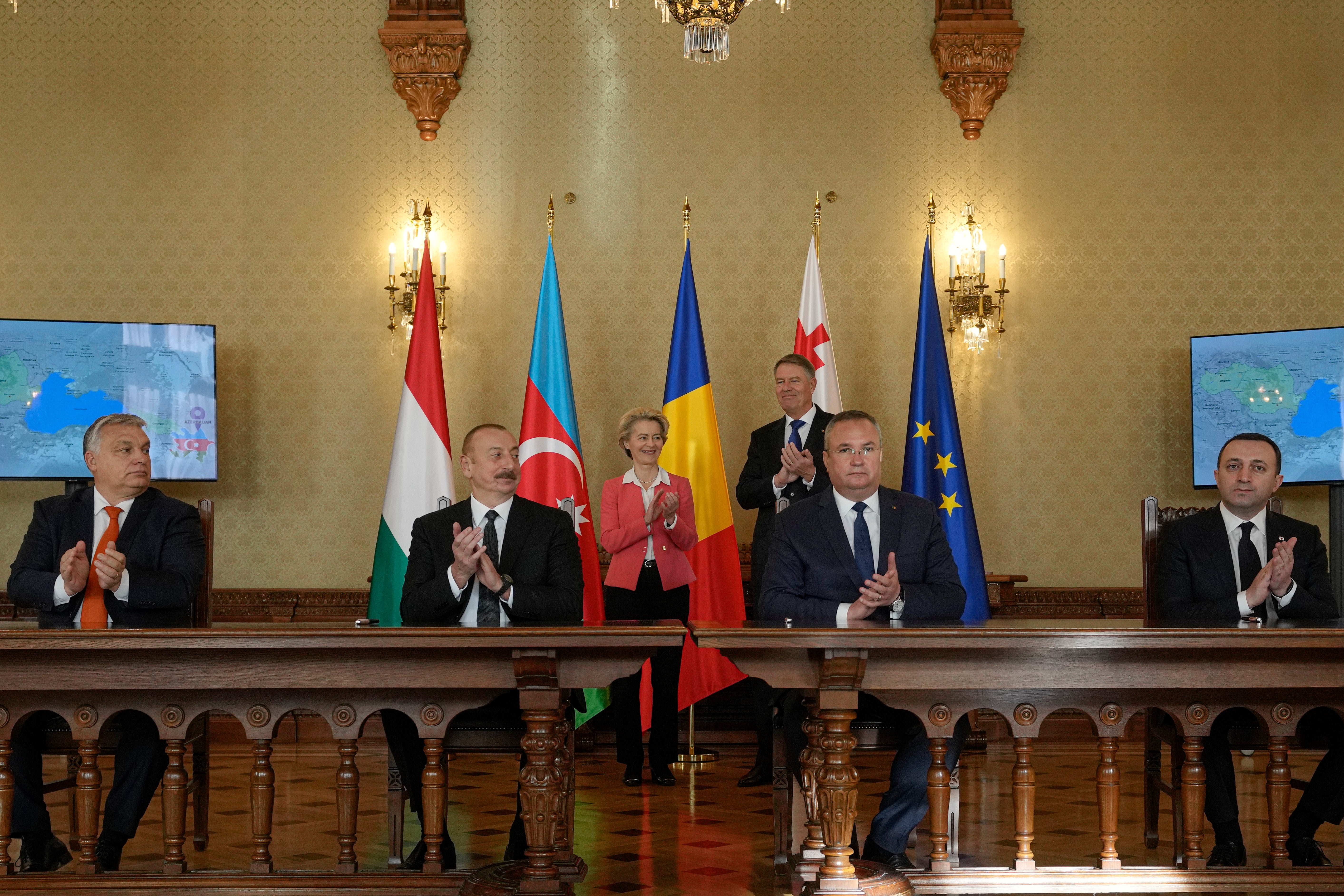 Romania EU Hungary Azerbaijan Georgia Energy