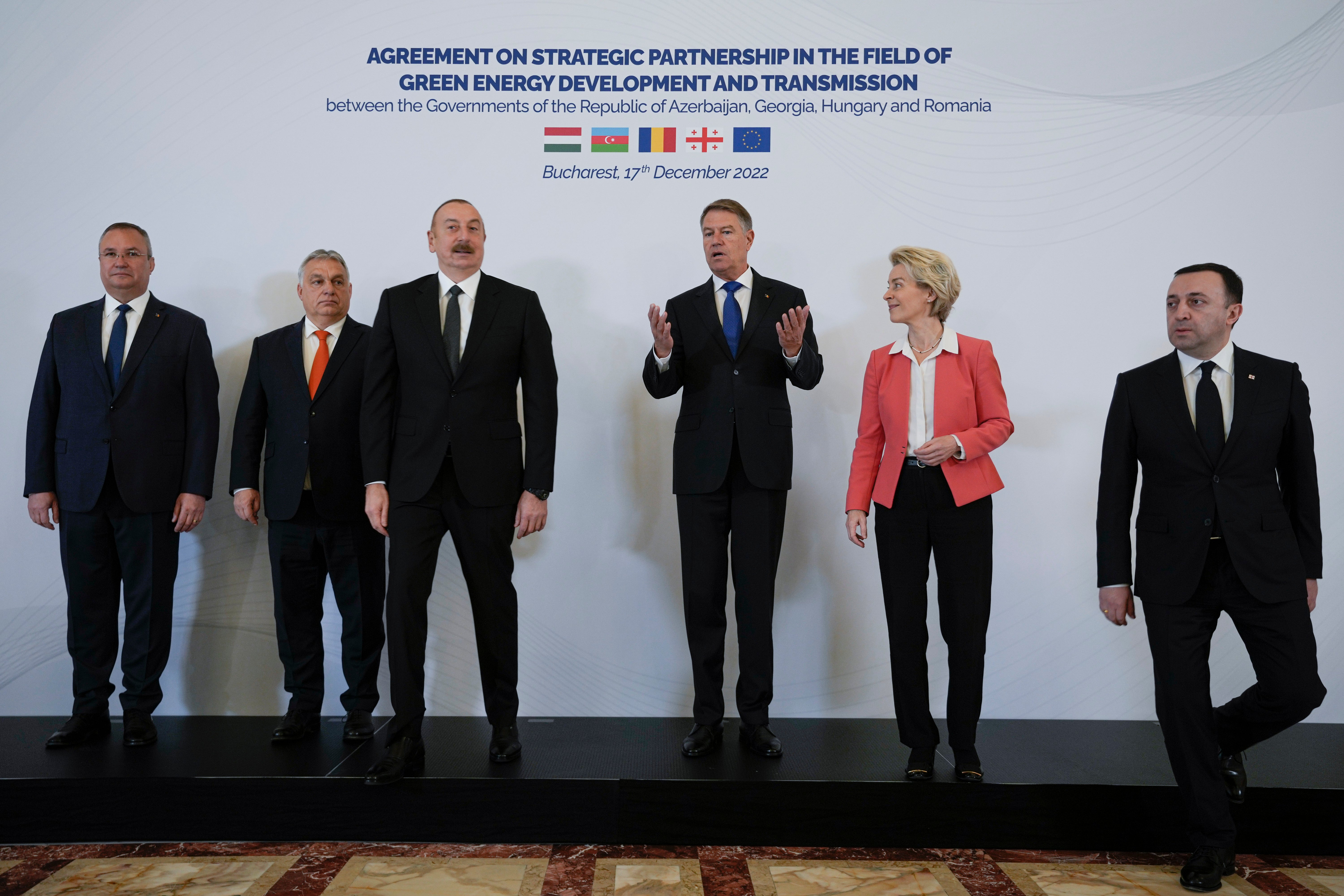 Romania EU Hungary Azerbaijan Georgia Energy