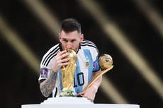 Lionel Messi wins Golden Ball award after leading Argentina to World Cup glory