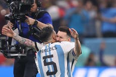 Lionel Messi reduced to tears after winning World Cup with Argentina in all-time great final with France