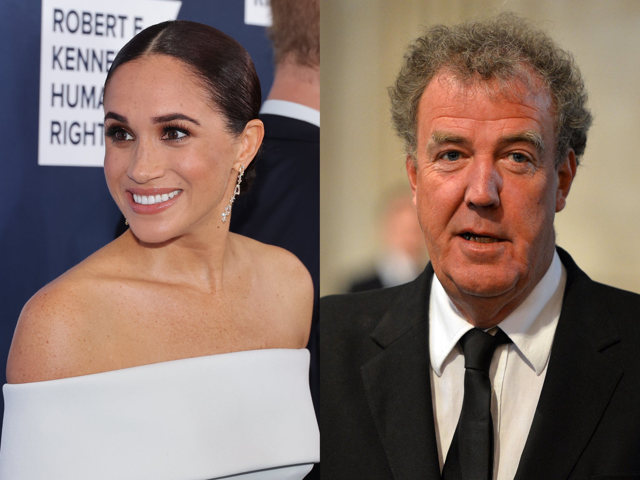 Meghan Markle and Jeremy Clarkson