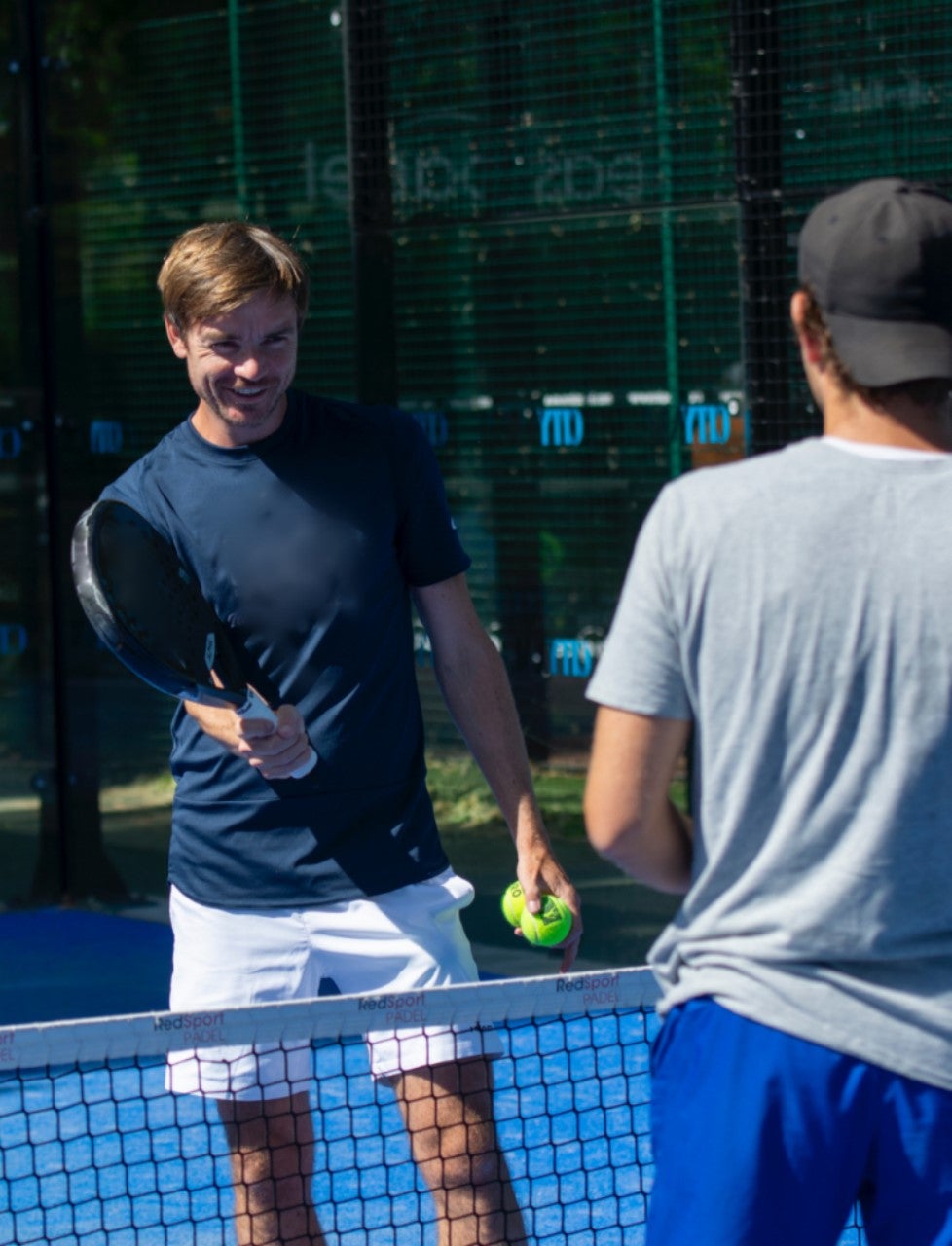 John Leach is the GB men’s national padel coach