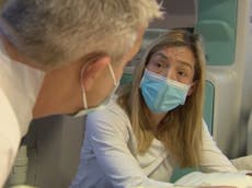 ‘You’re doing terrible damage’: Steve Barclay confronted by mother of sick daughter over state of NHS